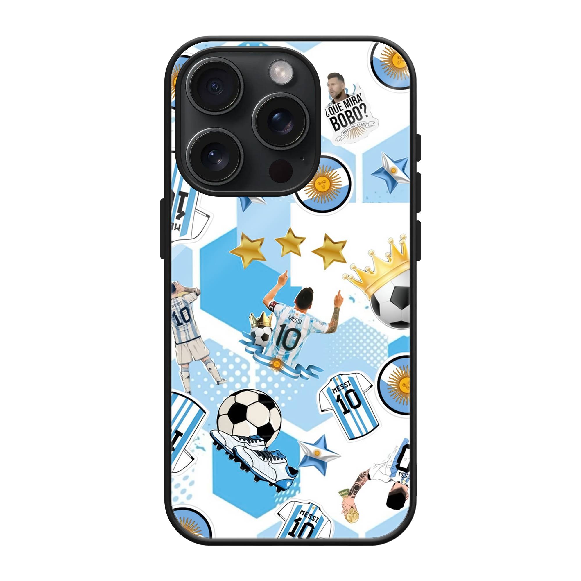 Messi Vibes Glass Case