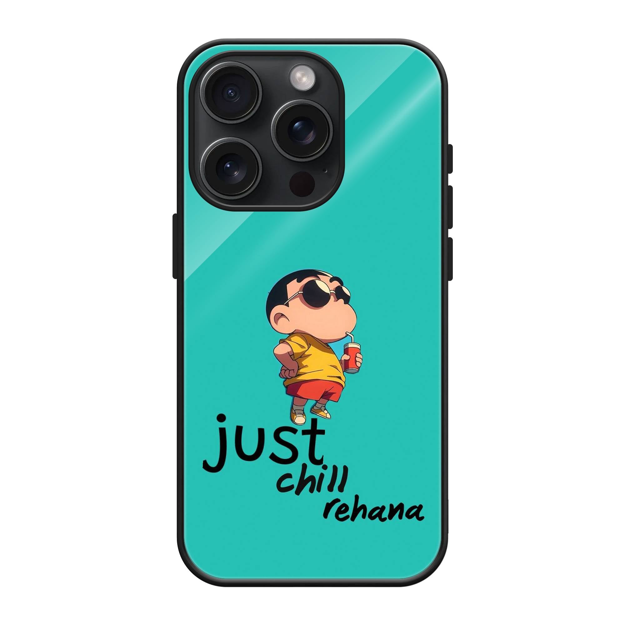 Crayon Shinchan Glass Case image 0