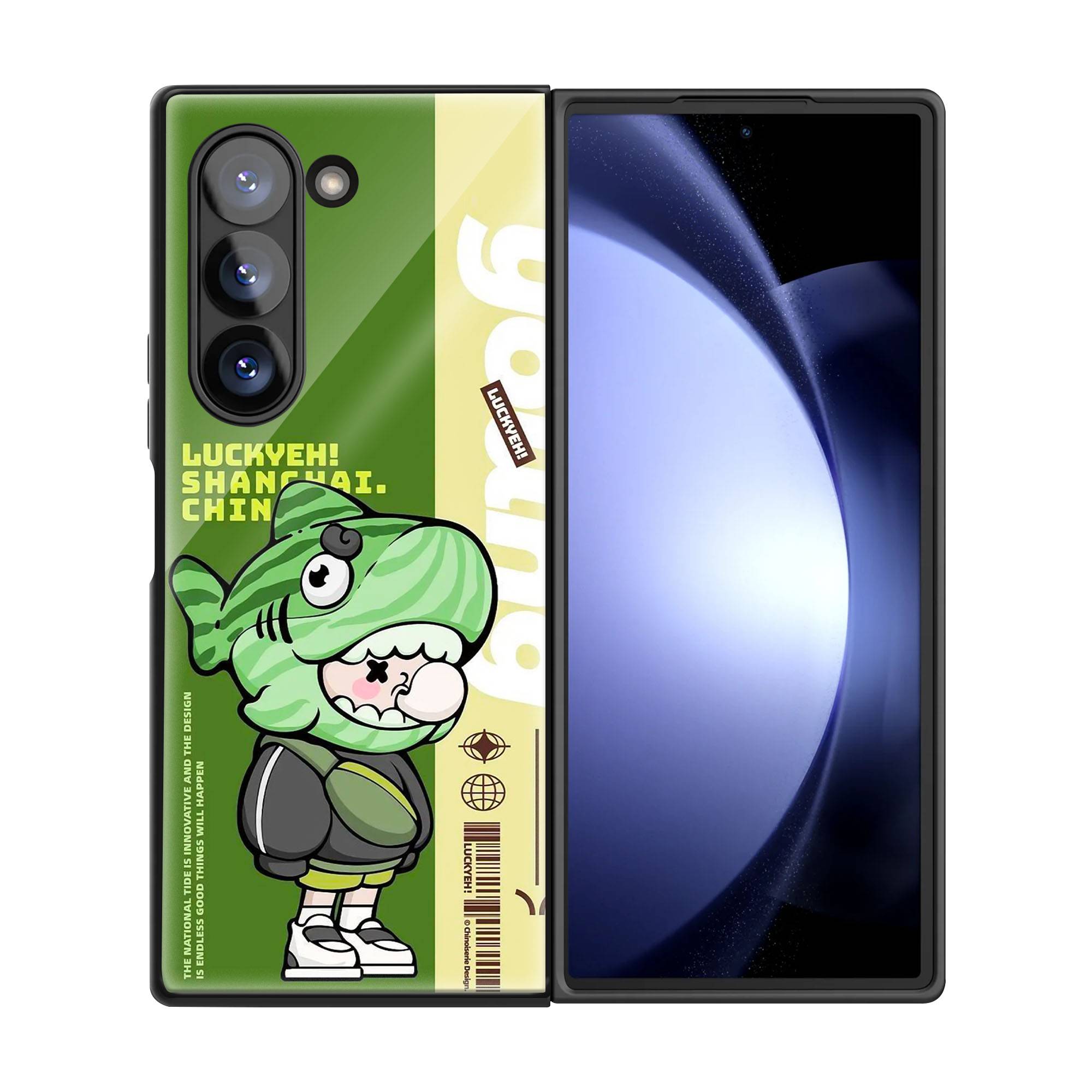 Urban Character Samsung Z Fold Glass Case image 2