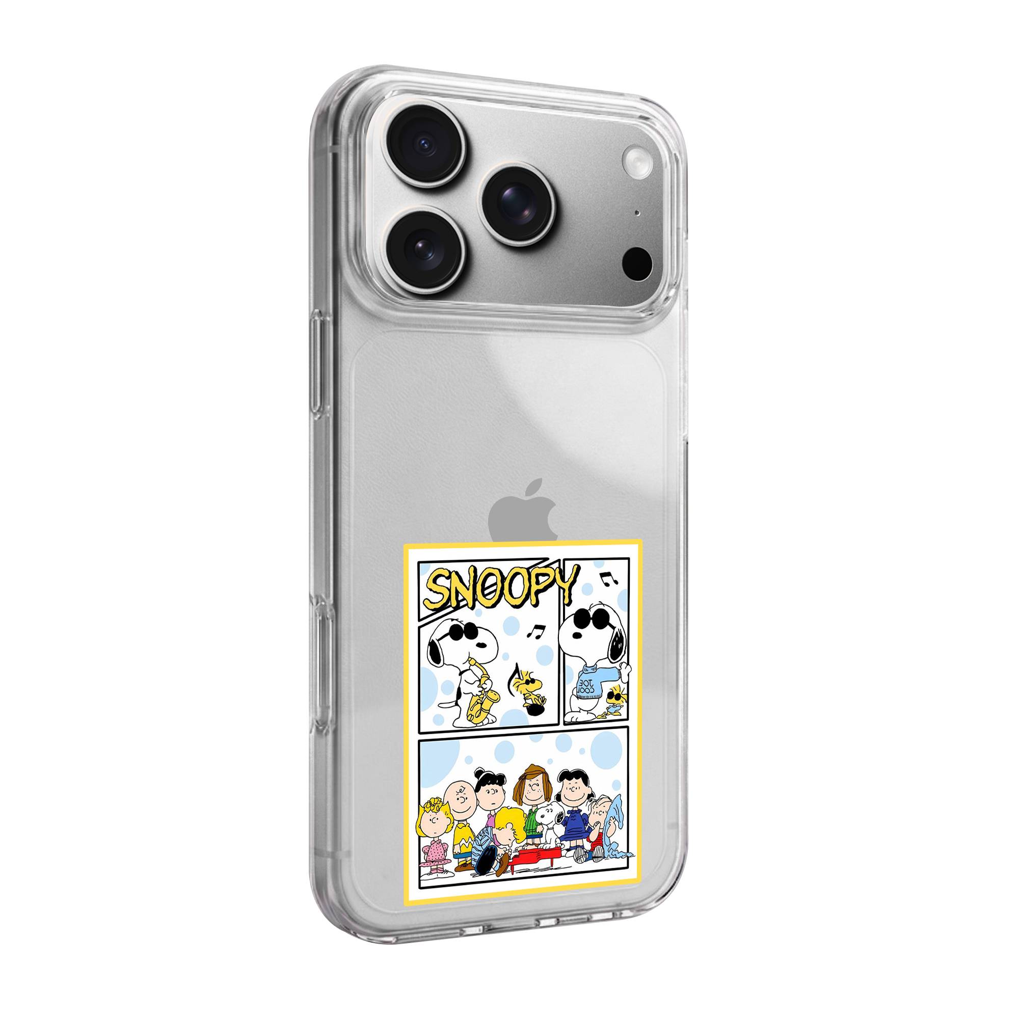 Snoopy Vibe Premium Clear Case