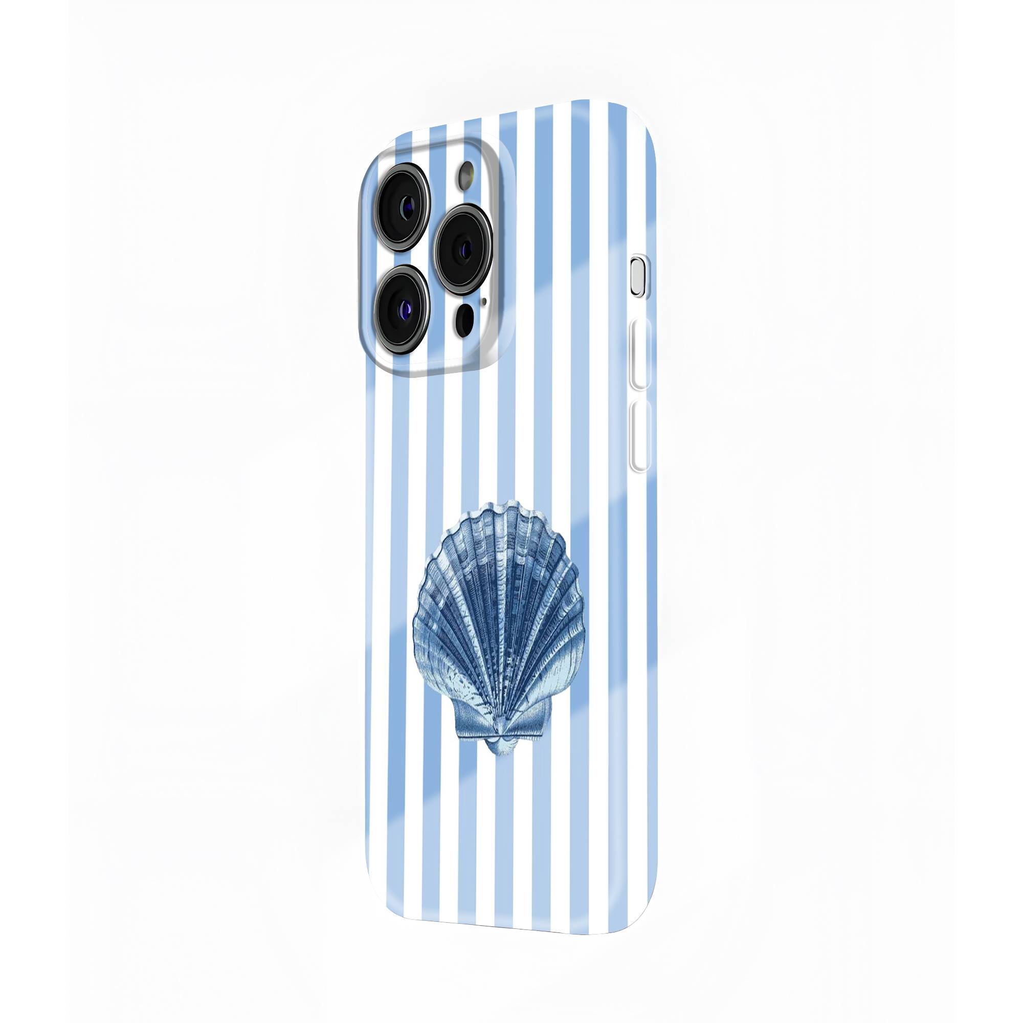 Ocean Breeze Shell Glossy Hard Case