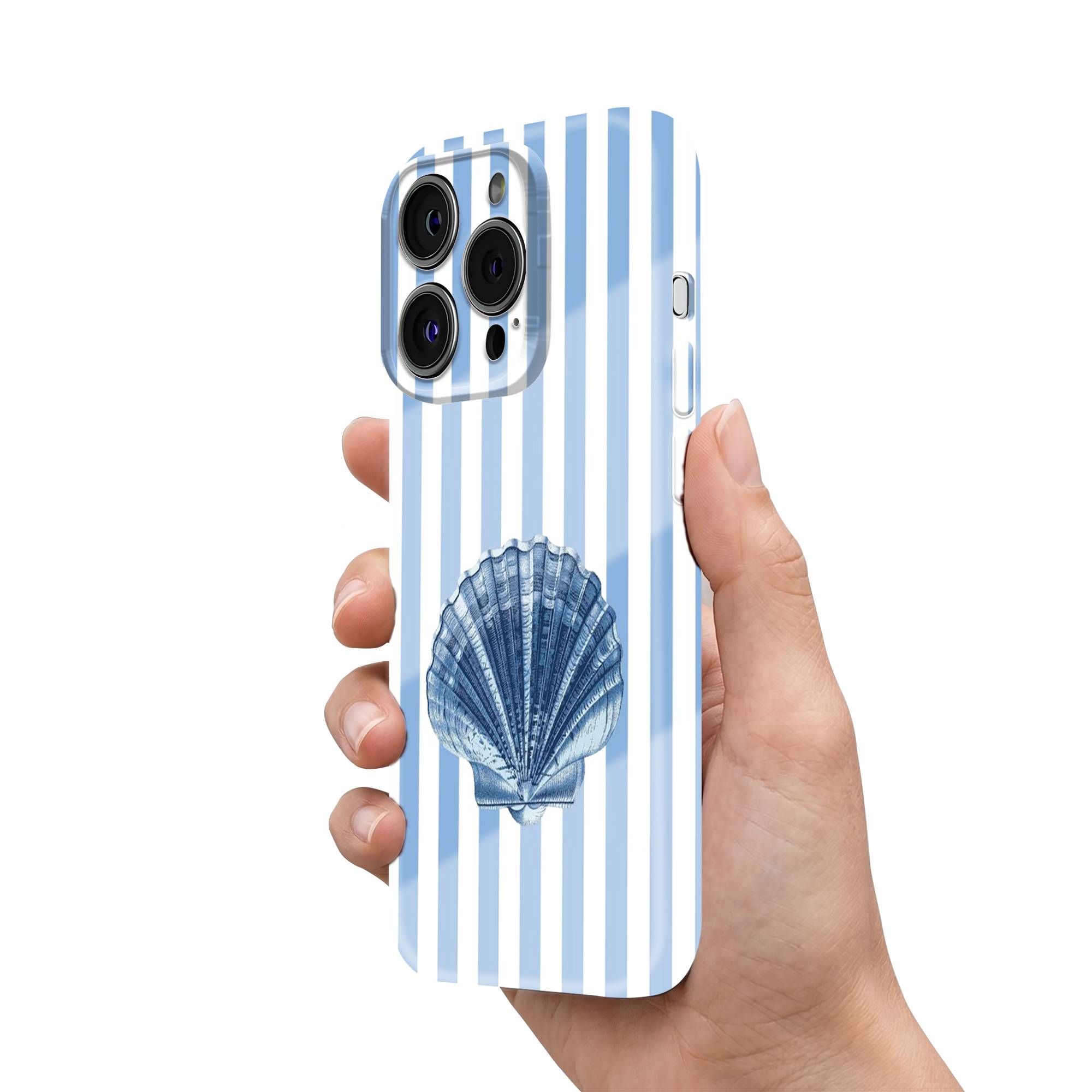 Ocean Breeze Shell Glossy Hard Case