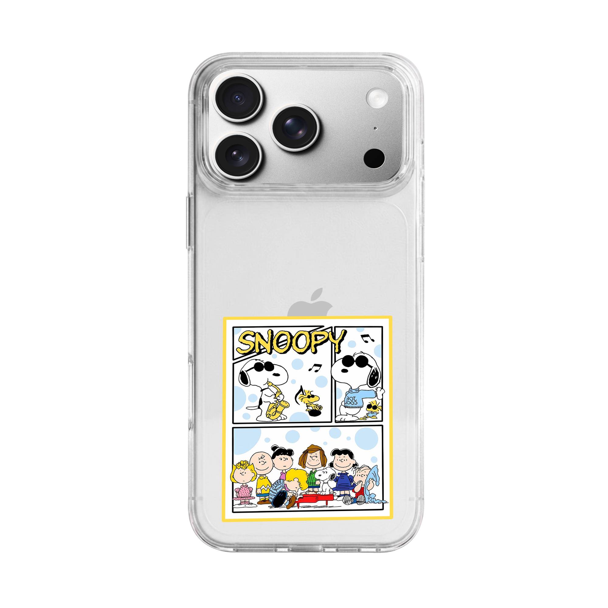 Snoopy Vibe Premium Clear Case