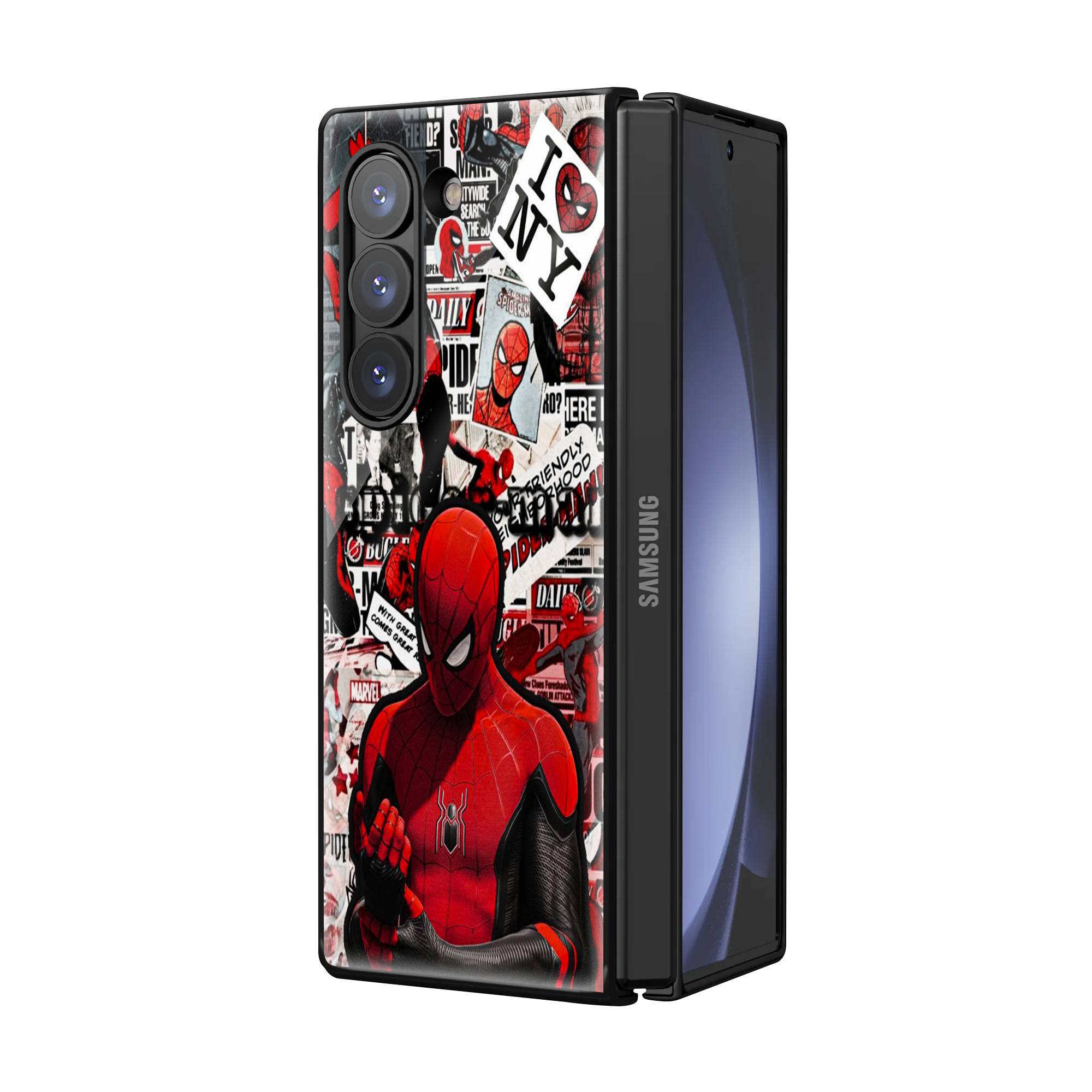 Spider-Man’s Theme Samsung Z Fold Glass Case image 1