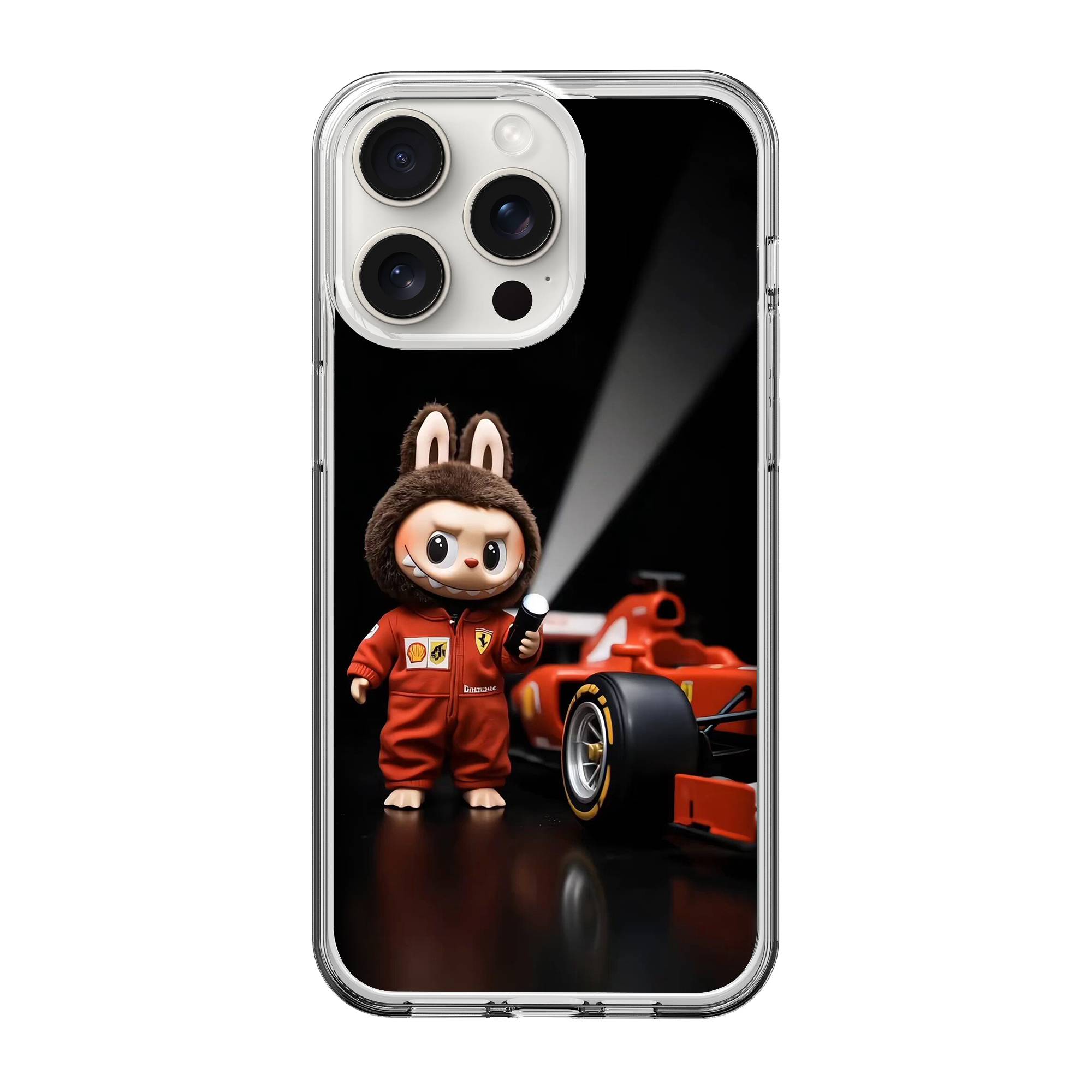 Bunny Racer Clear Case image 0