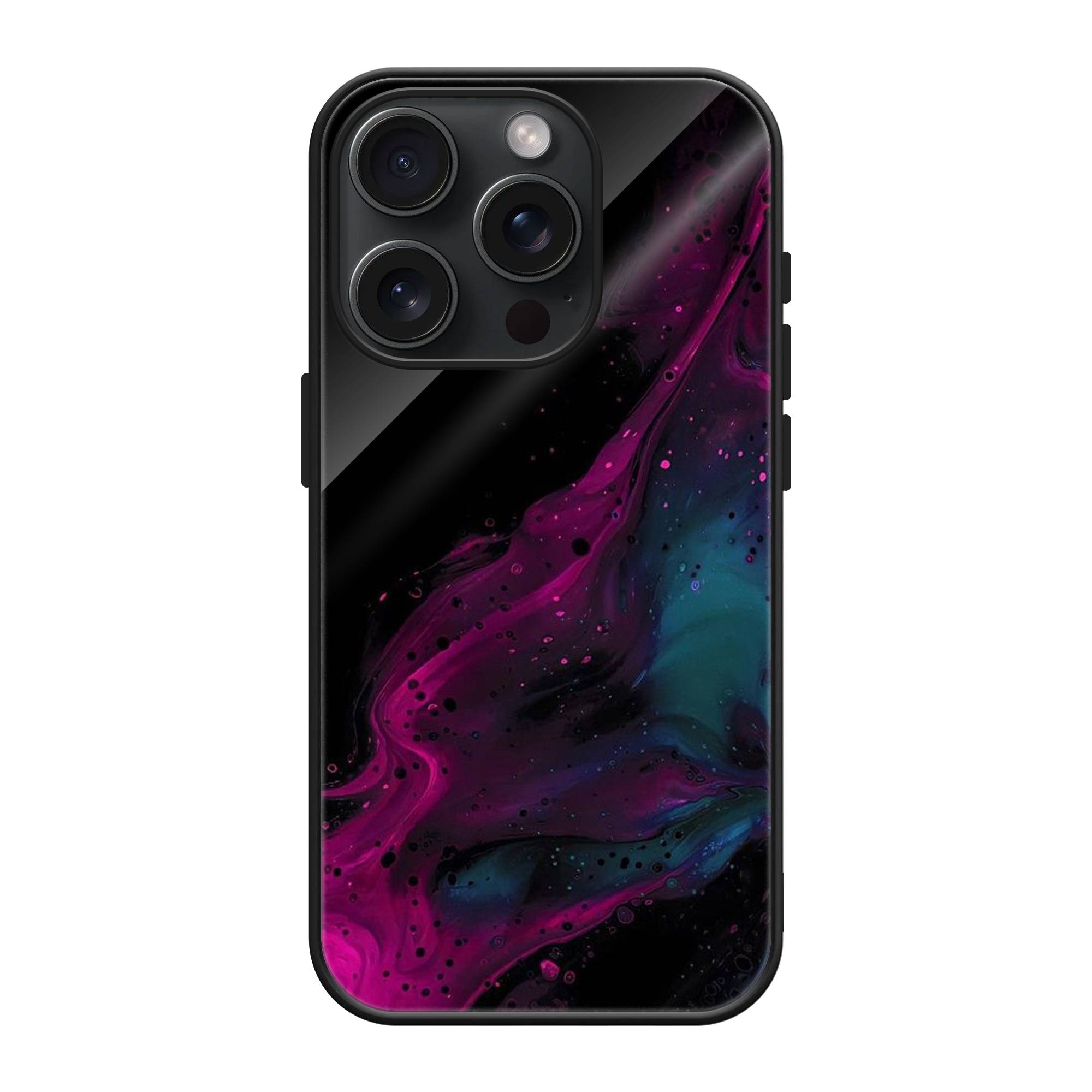 Purple Wave Art Glass Case image 0