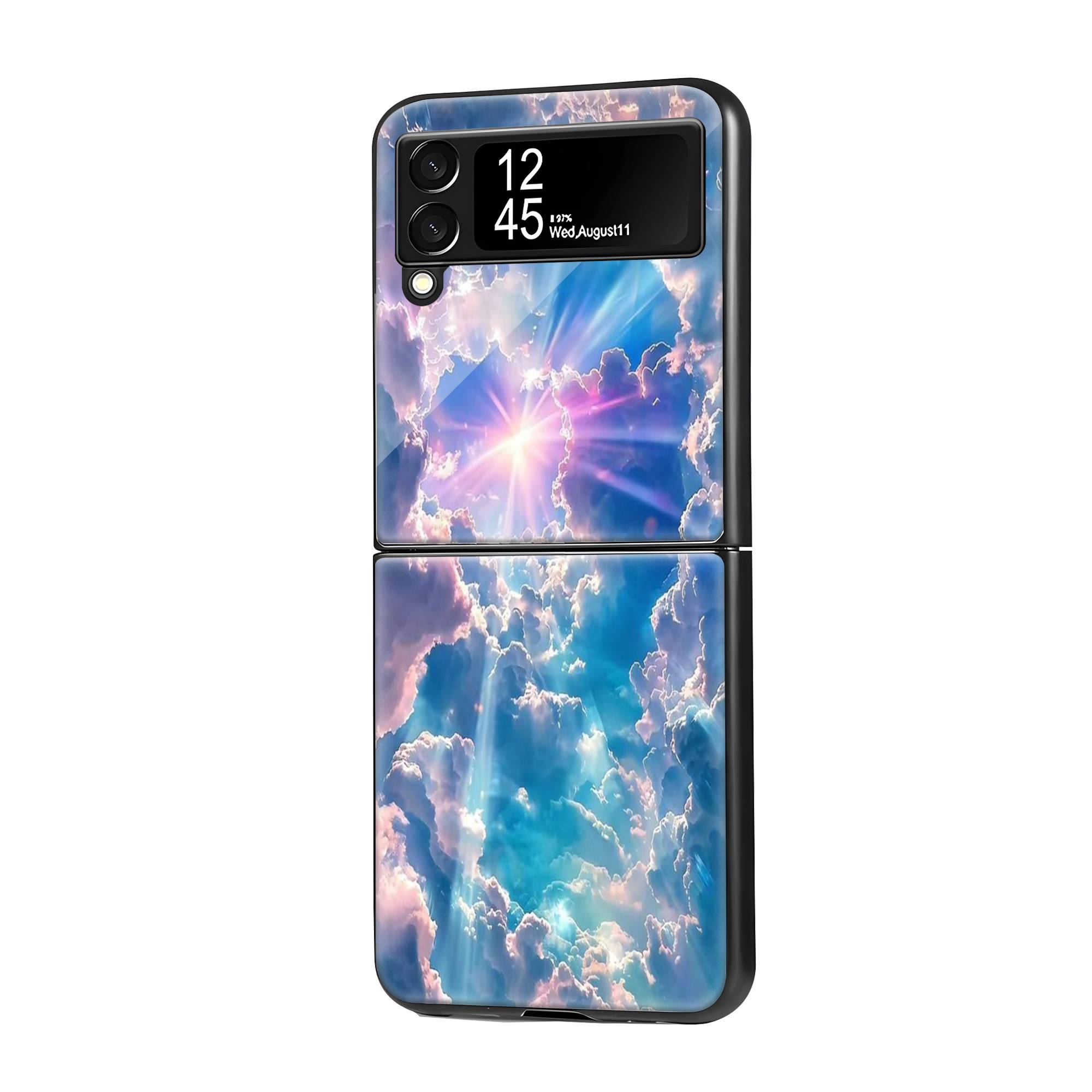 Beautiful Sky Samsung Z Flip Glass Case image 0