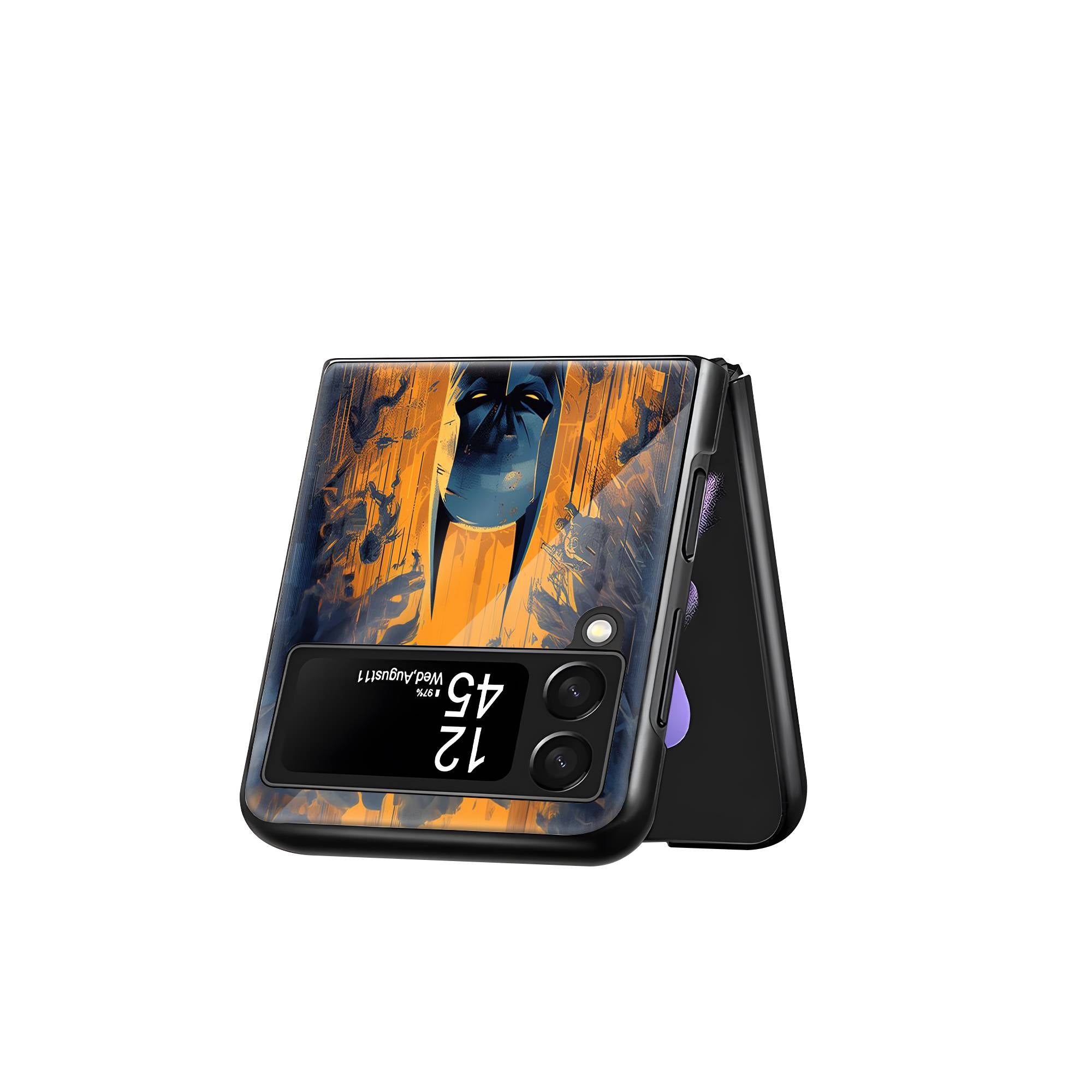 Batman Samsung Z Flip Glass Case image 2