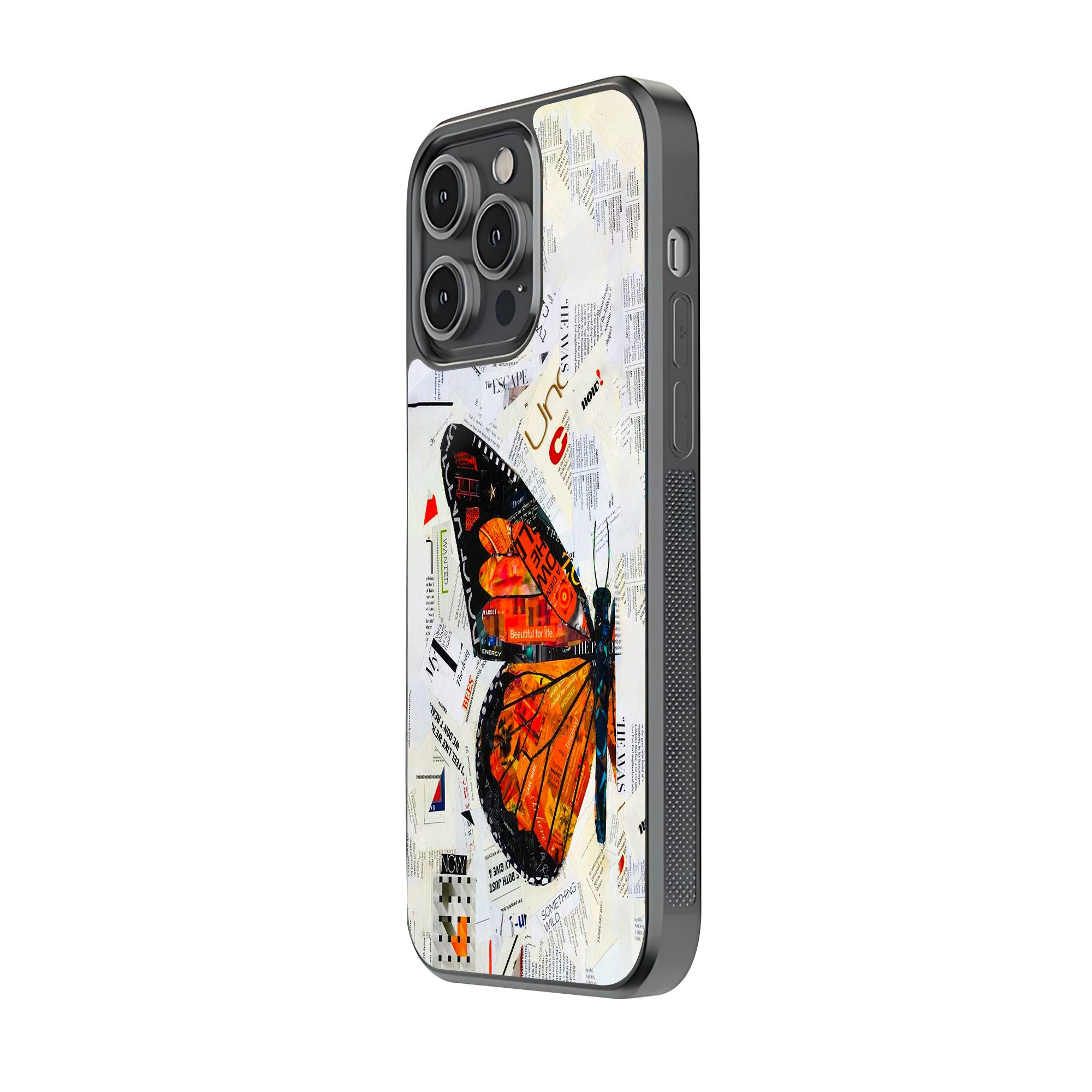 Paper Wings Glass Case image 1