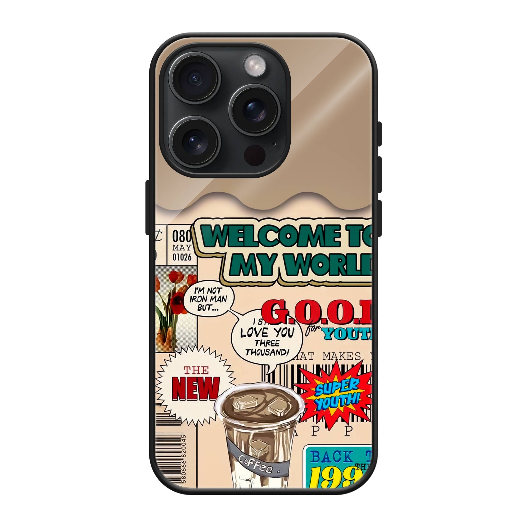 Coffee Pop Glass Case image 0