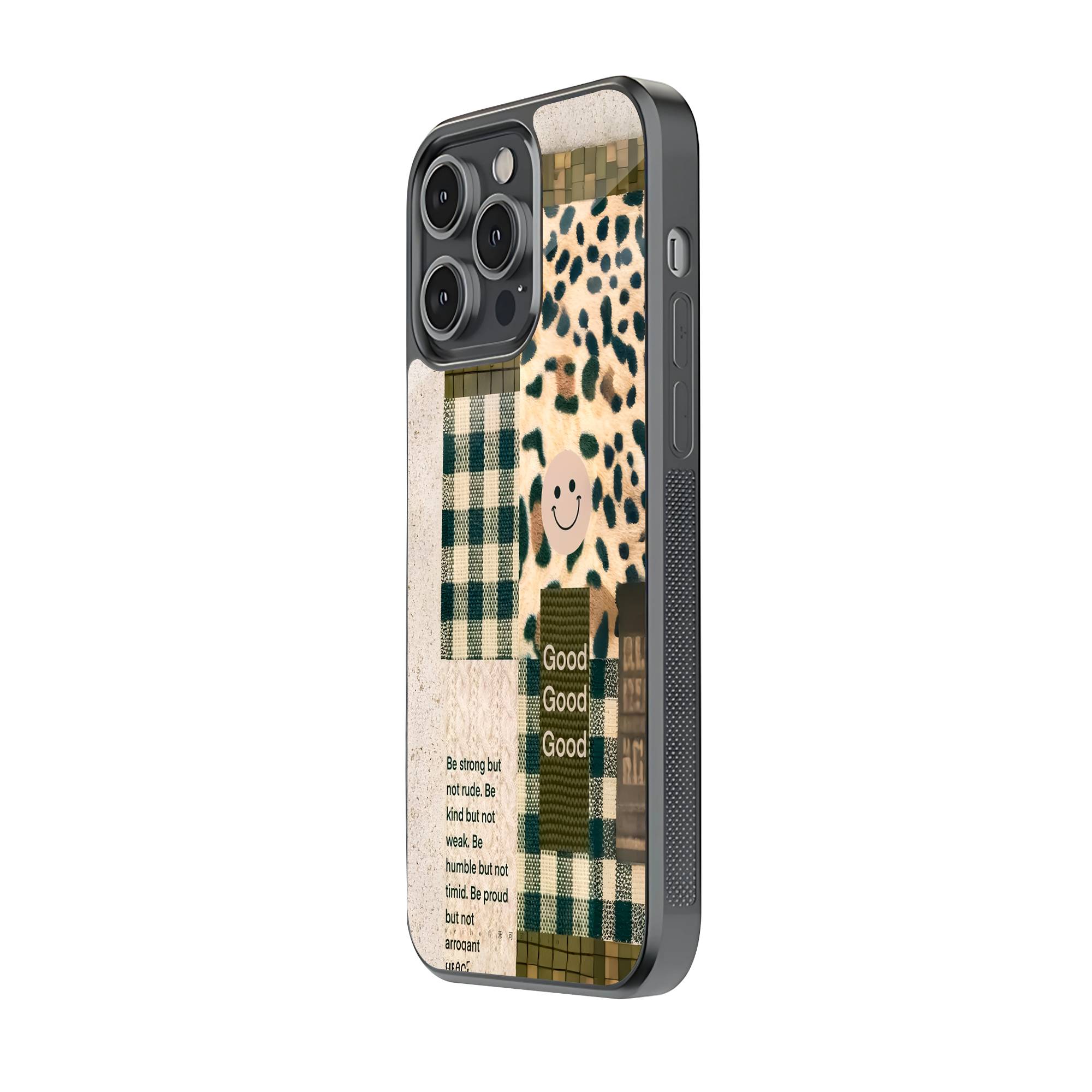 Mismatched Textures Glass Case image 1