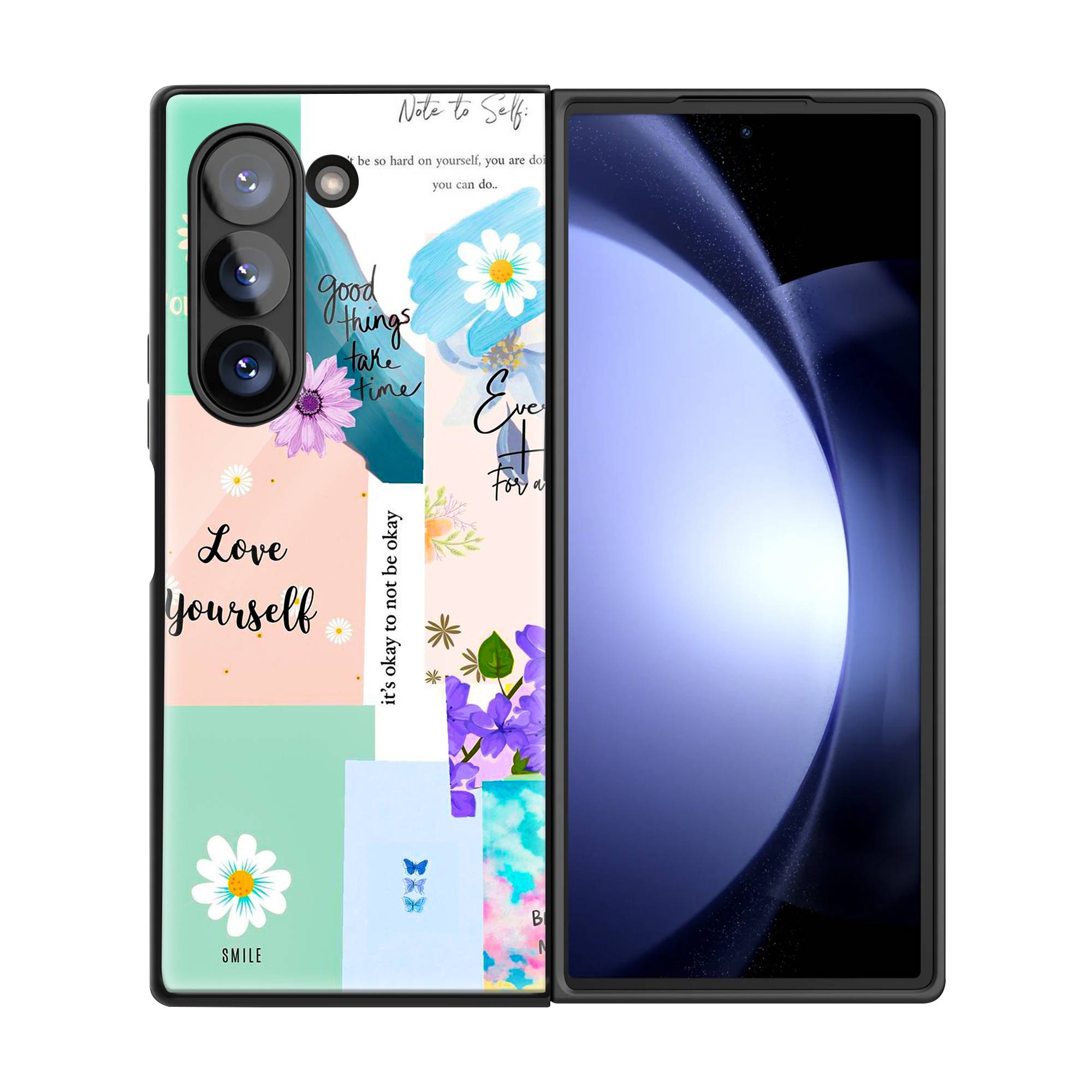 Growth Collage Samsung Z Fold Glass Case image 2