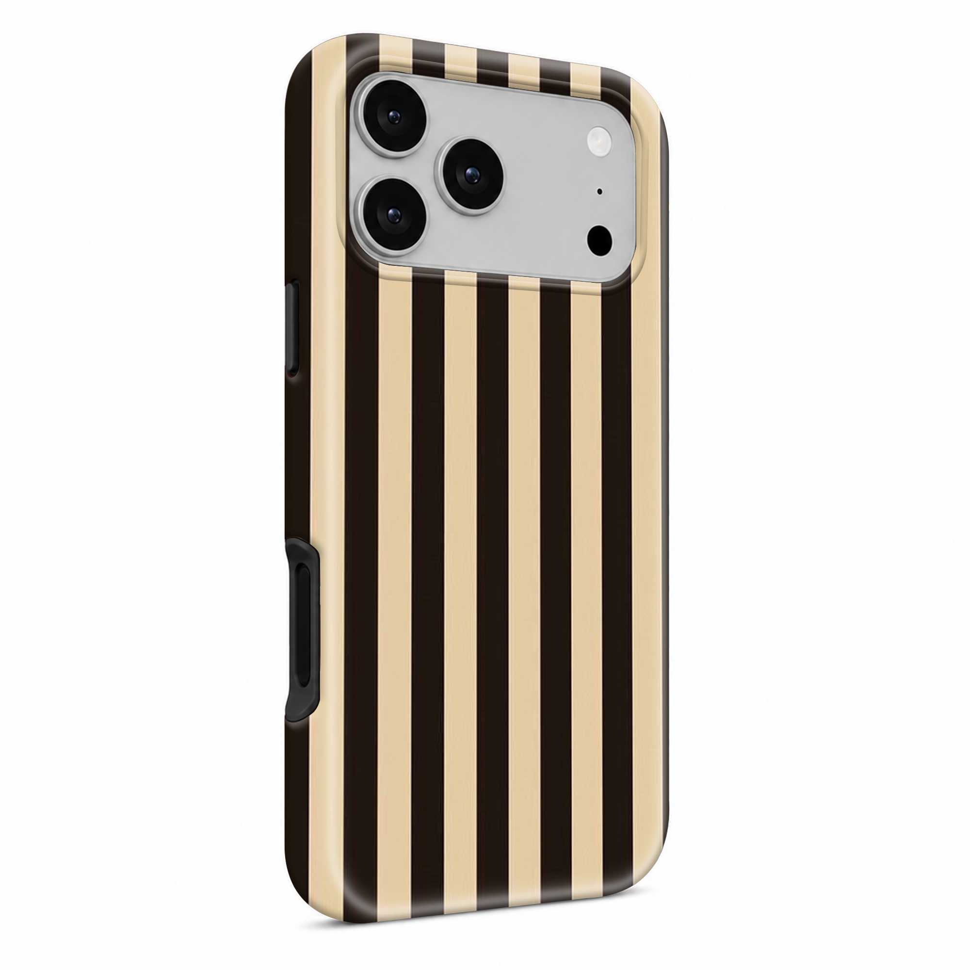 Mocha Stripe Dual Guard Case