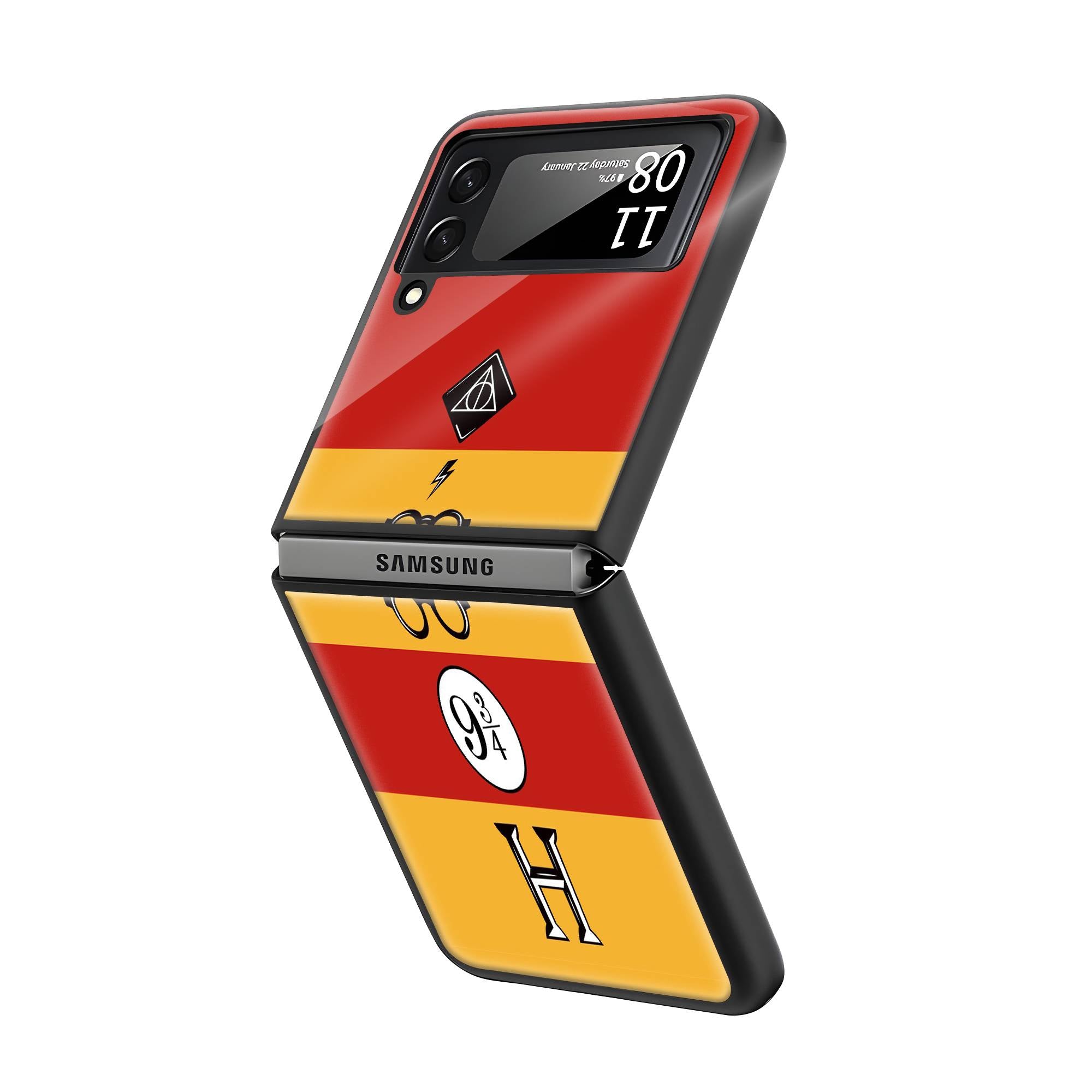 Harry Potter Samsung Z Flip Glass Case image 1