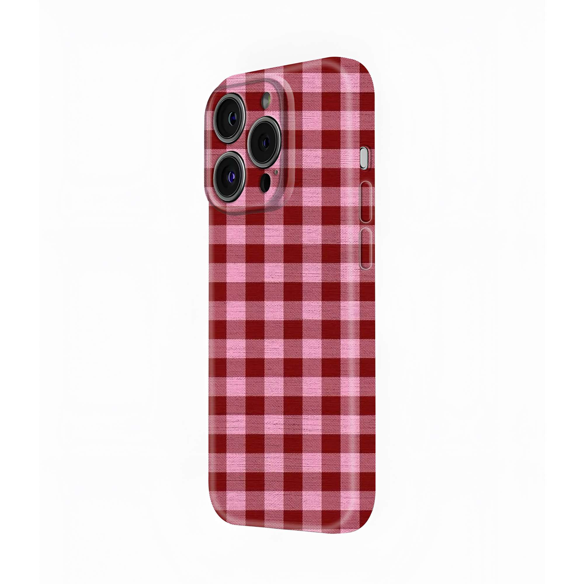 Red Velvet Checks Glossy Hard Case | Glossy Hard Case | iPhone