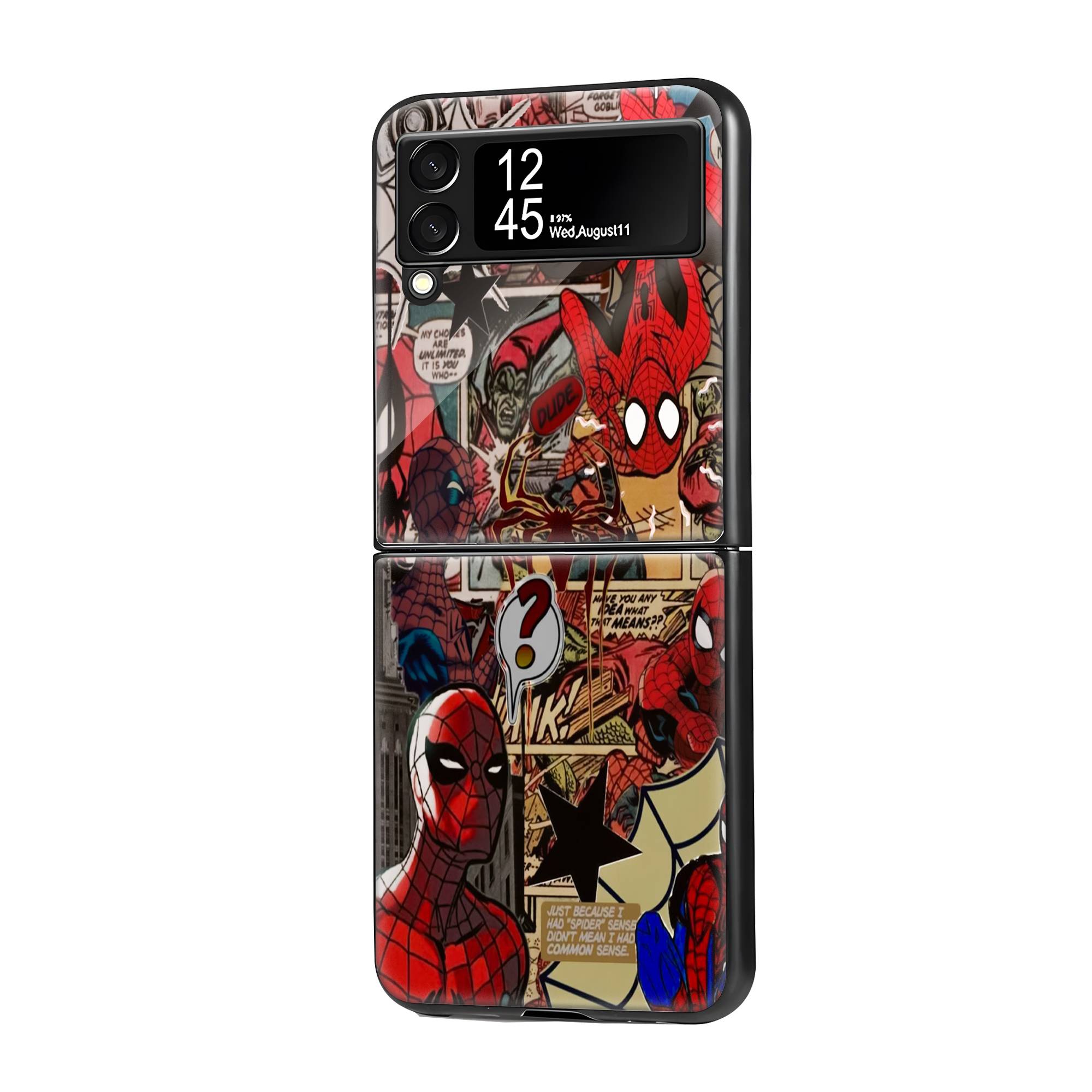 Amazing Spider Man Samsung Z Flip Glass Case image 0