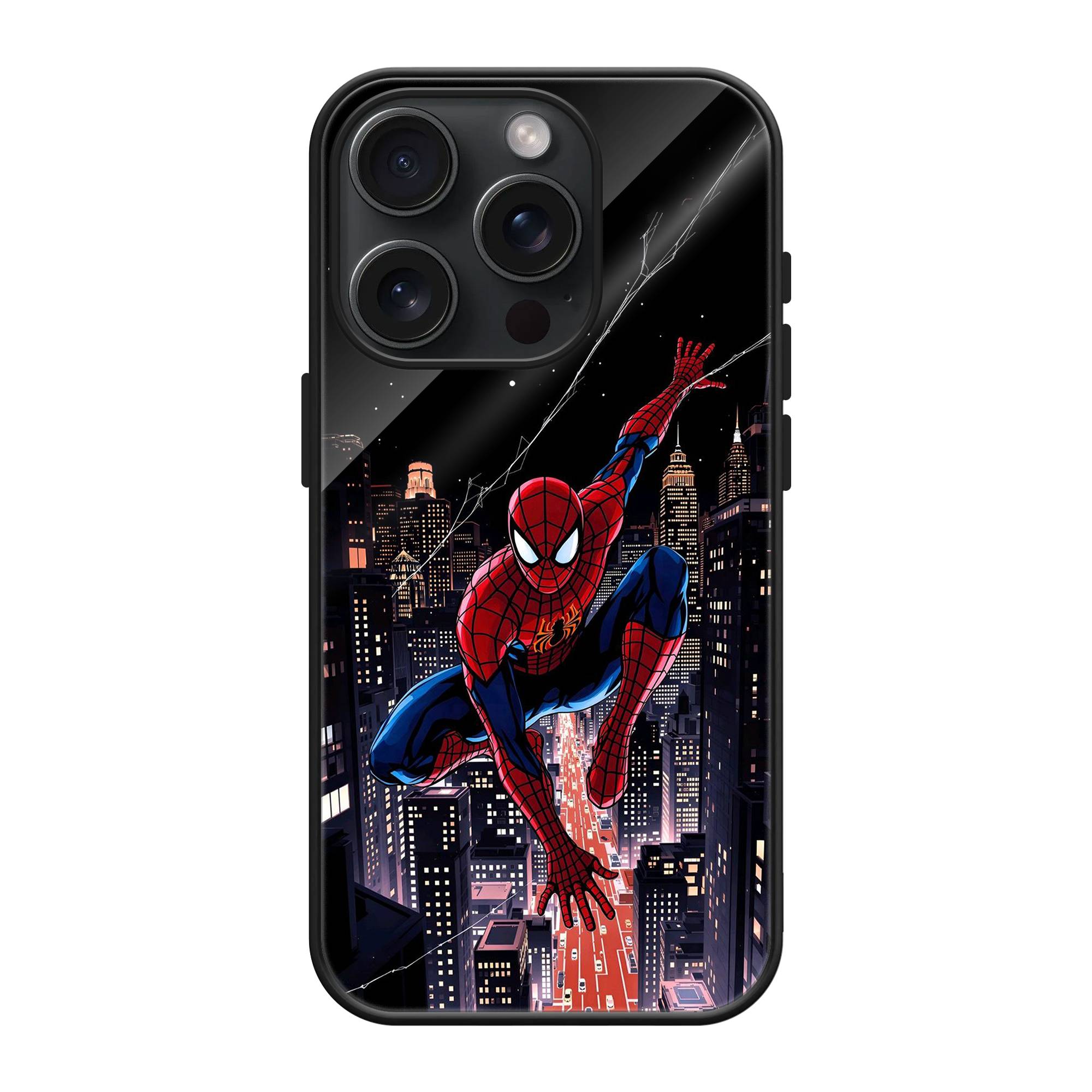 Nightscape Spidey Glass Case
