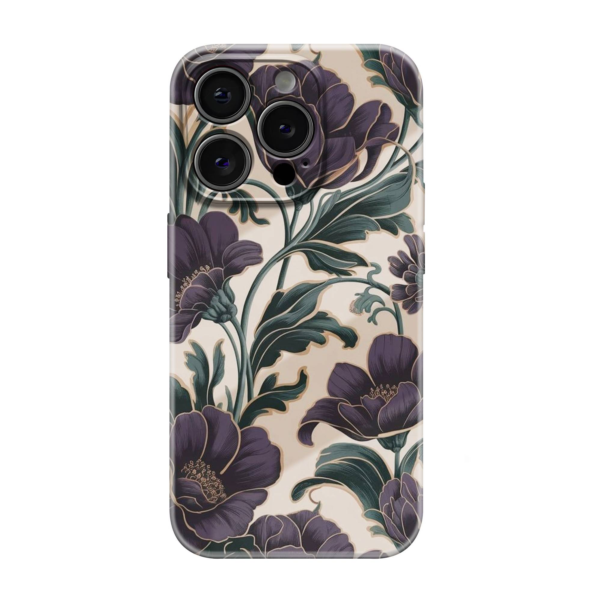 Royal Bloom Glossy Hard Case