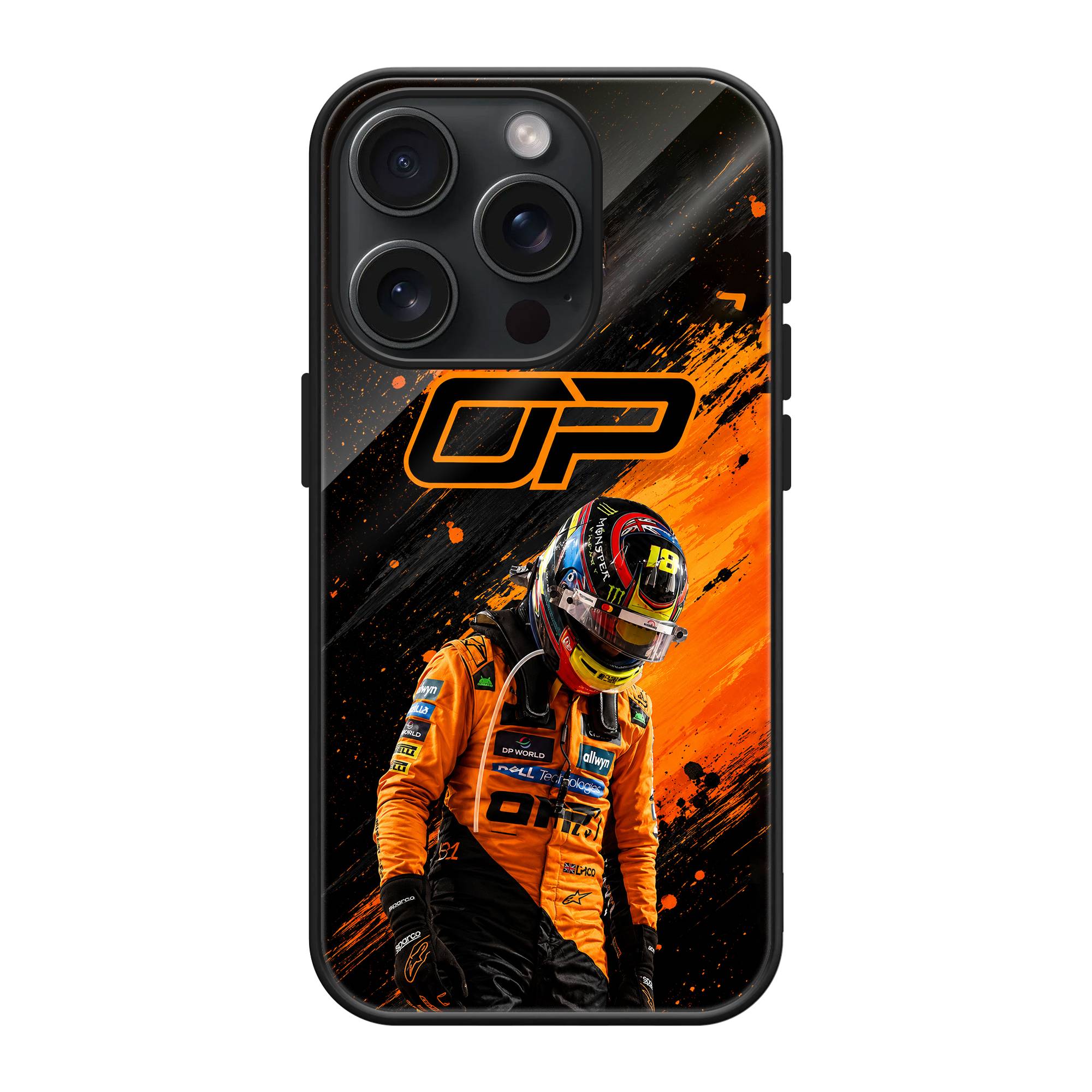 Oscar Piastri Glass Case