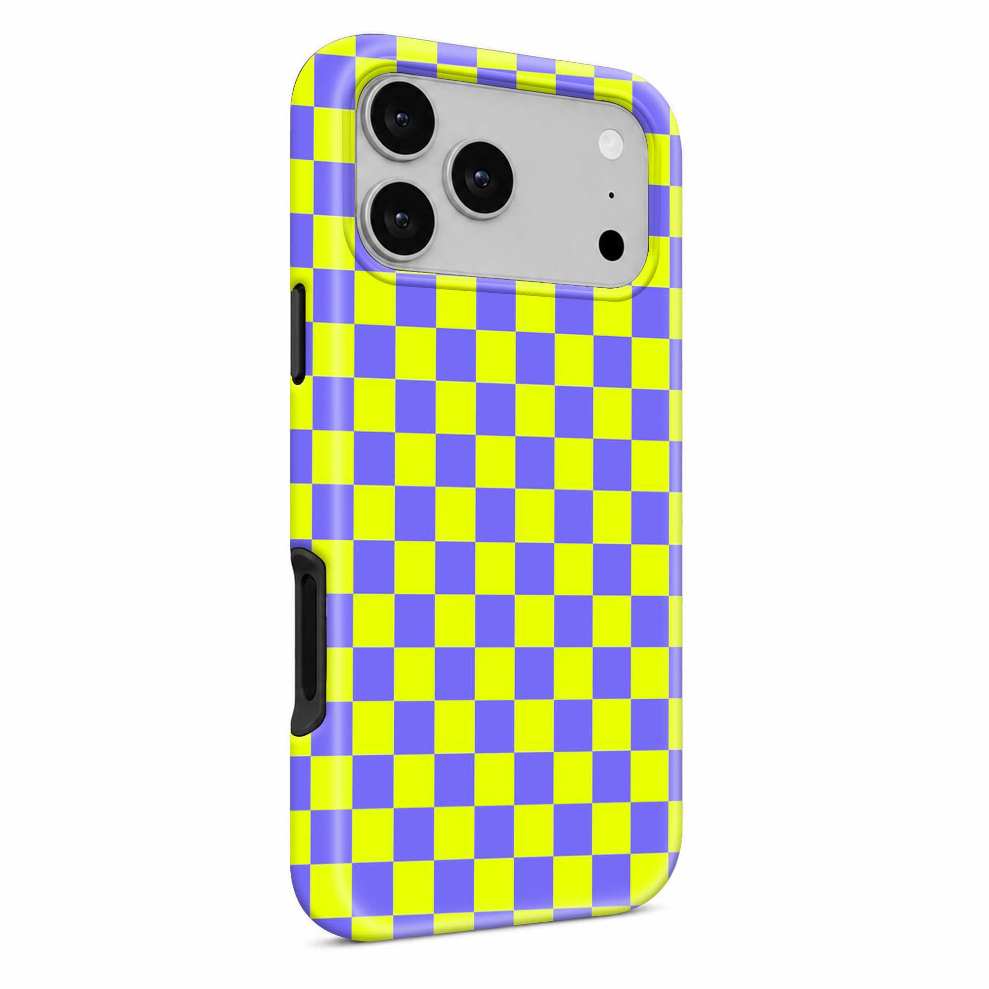 Neon Check Dual Guard Case
