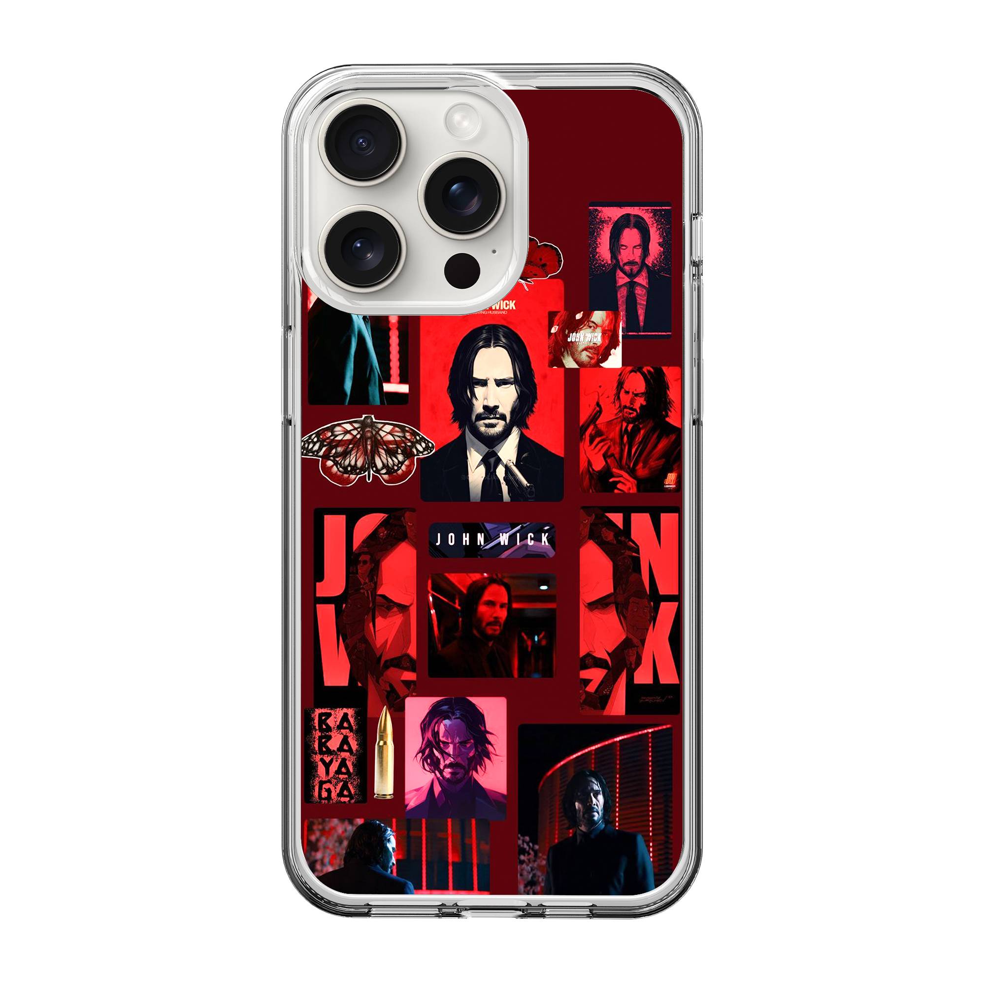 The Red Suit Clear Case image 0