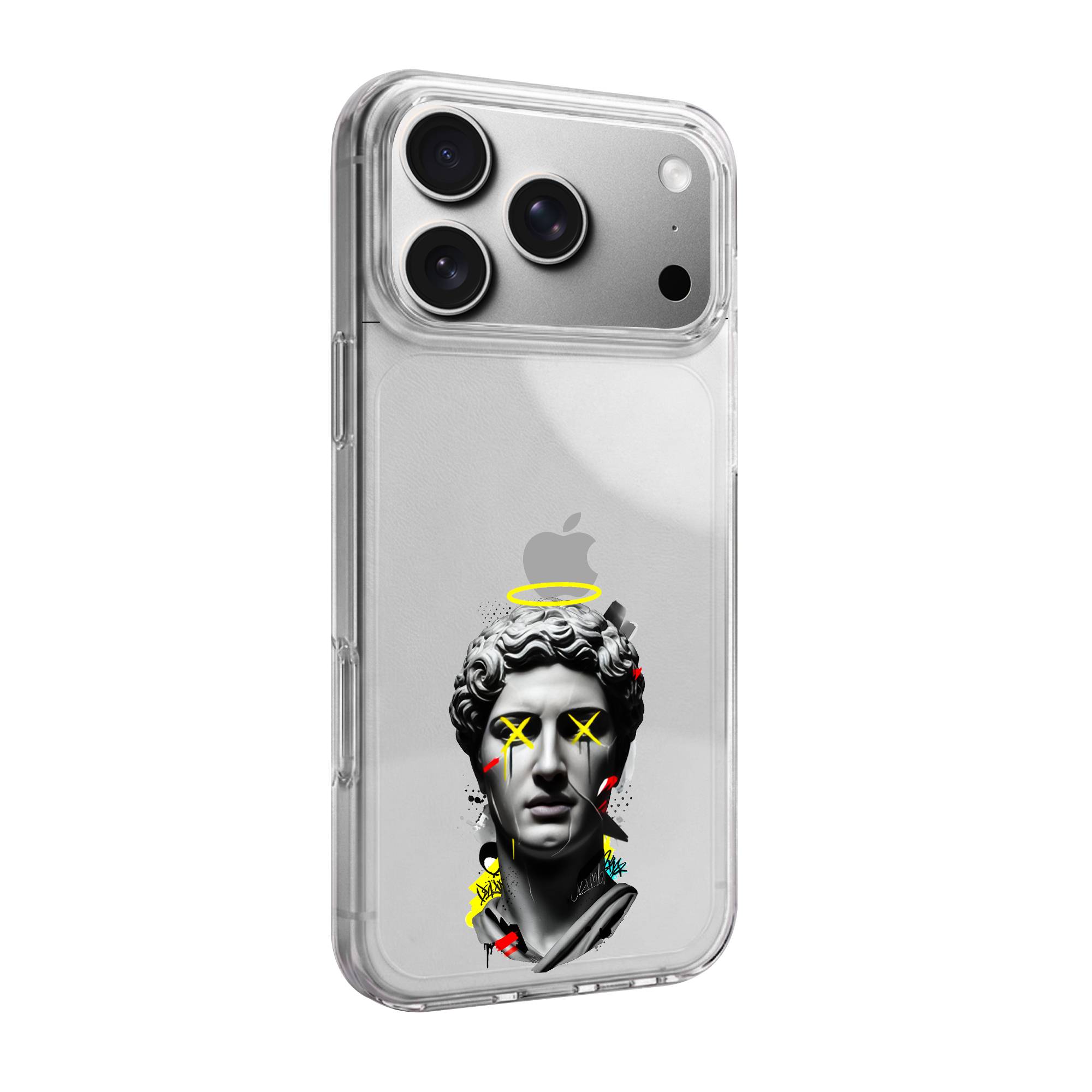 Urban Statue Remix Premium Clear Case