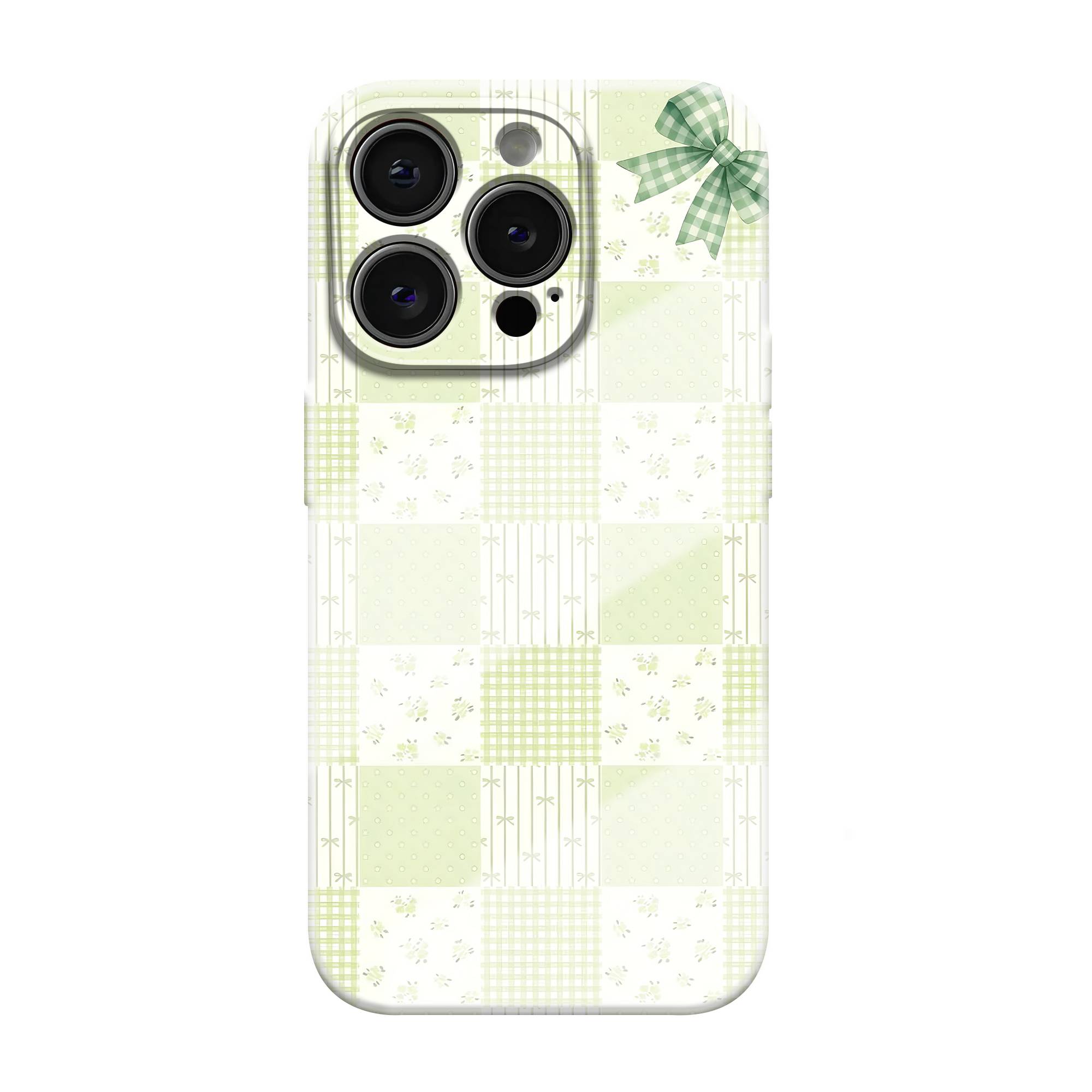Sage Patchwork Glossy Hard Case