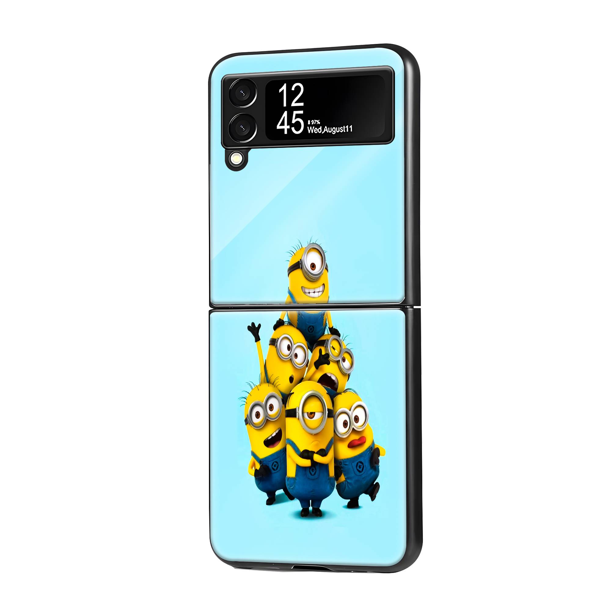 Minions Army Samsung Z Flip Glass Case image 0