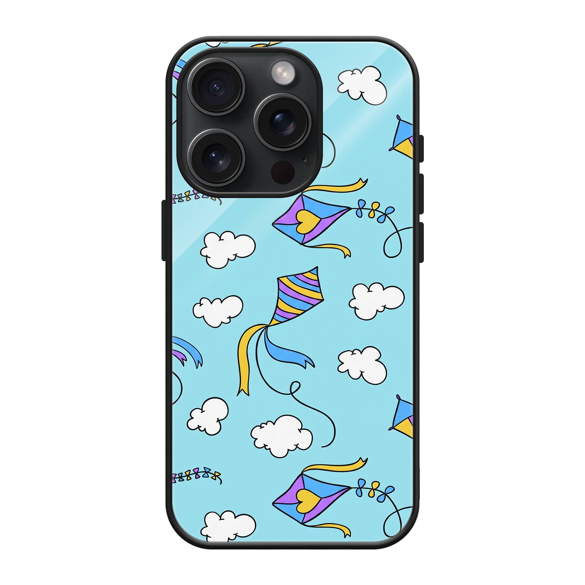 Pastel Sky Glass Case