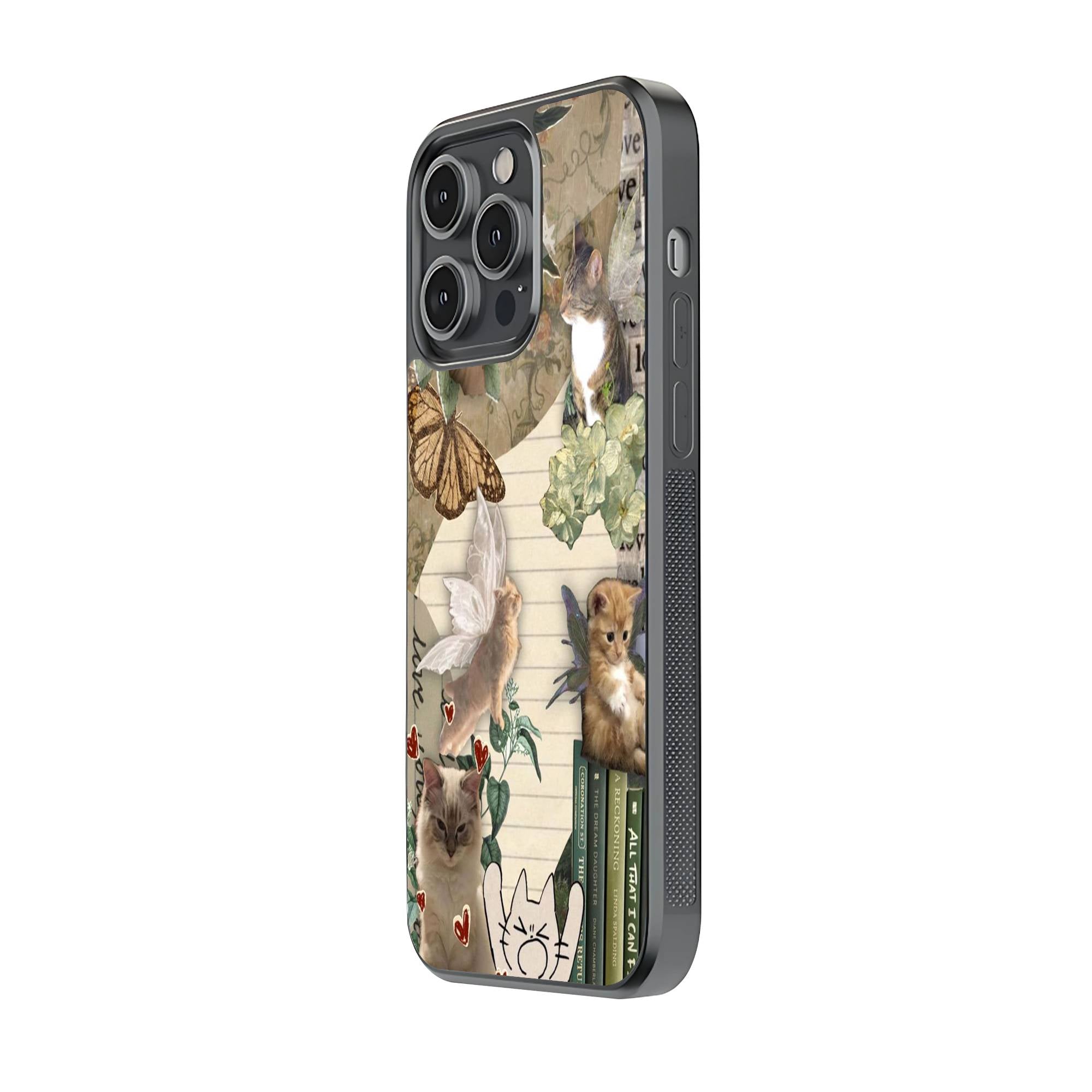 Fairy Paws Glass Case