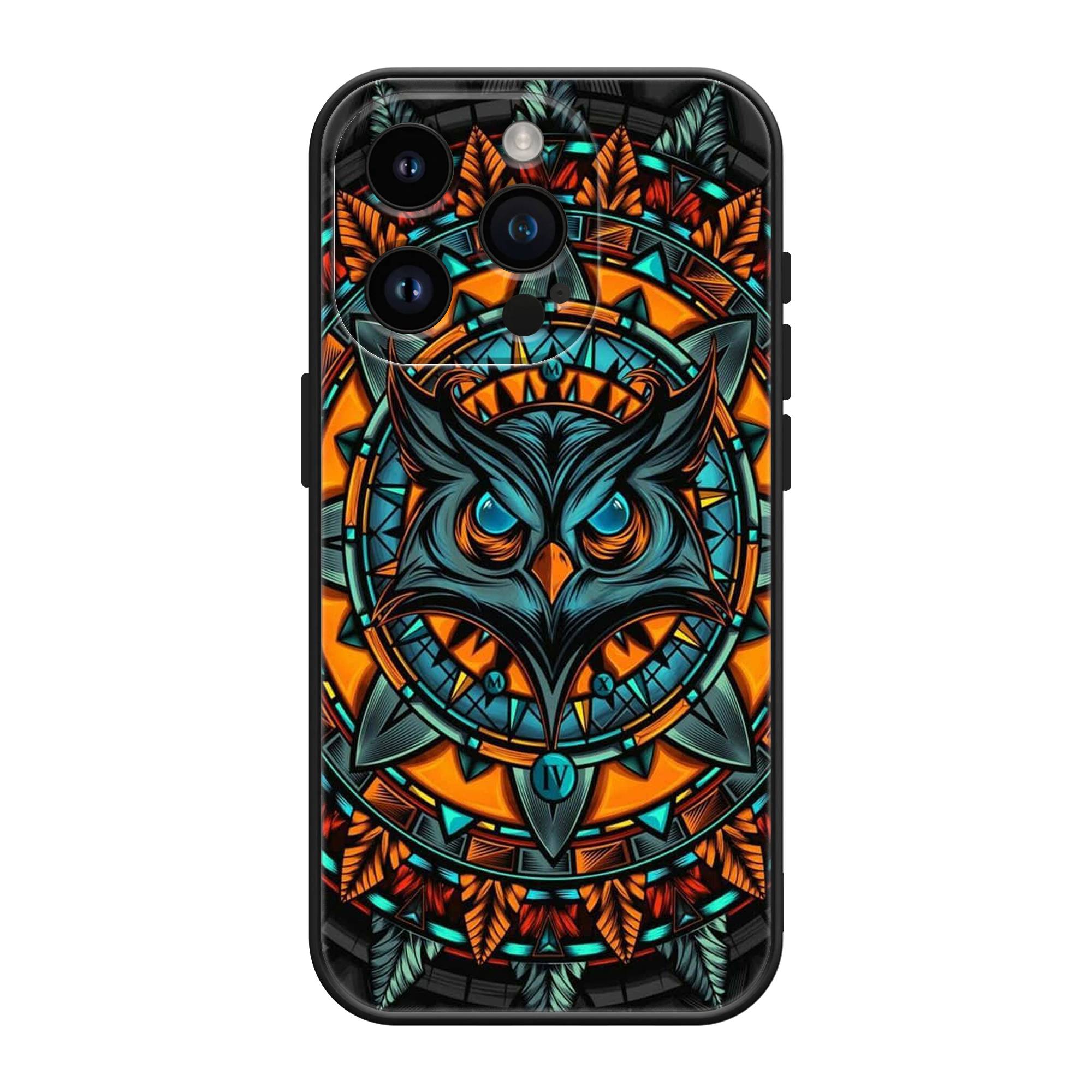 Retro Owl Silicone Case image 0