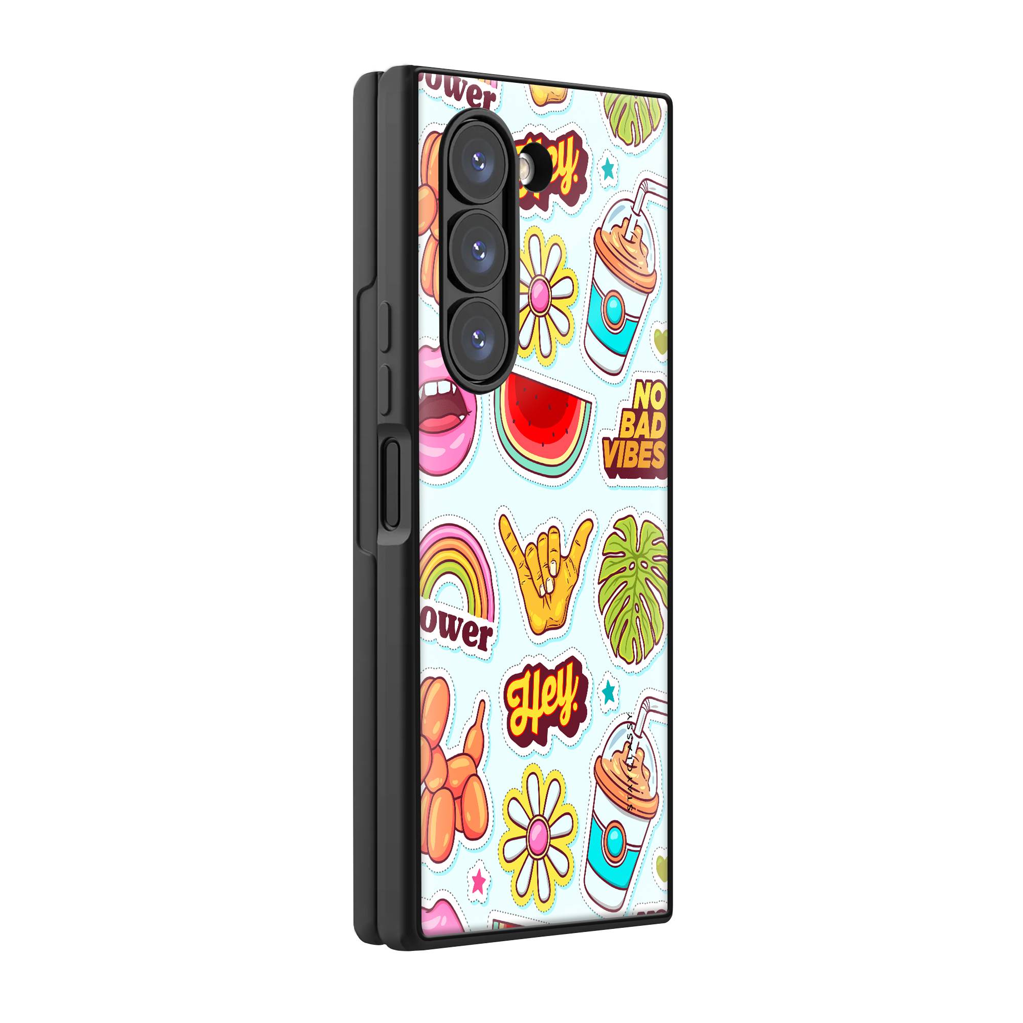 Sticker Collection Samsung Z Fold Glass Case image 0