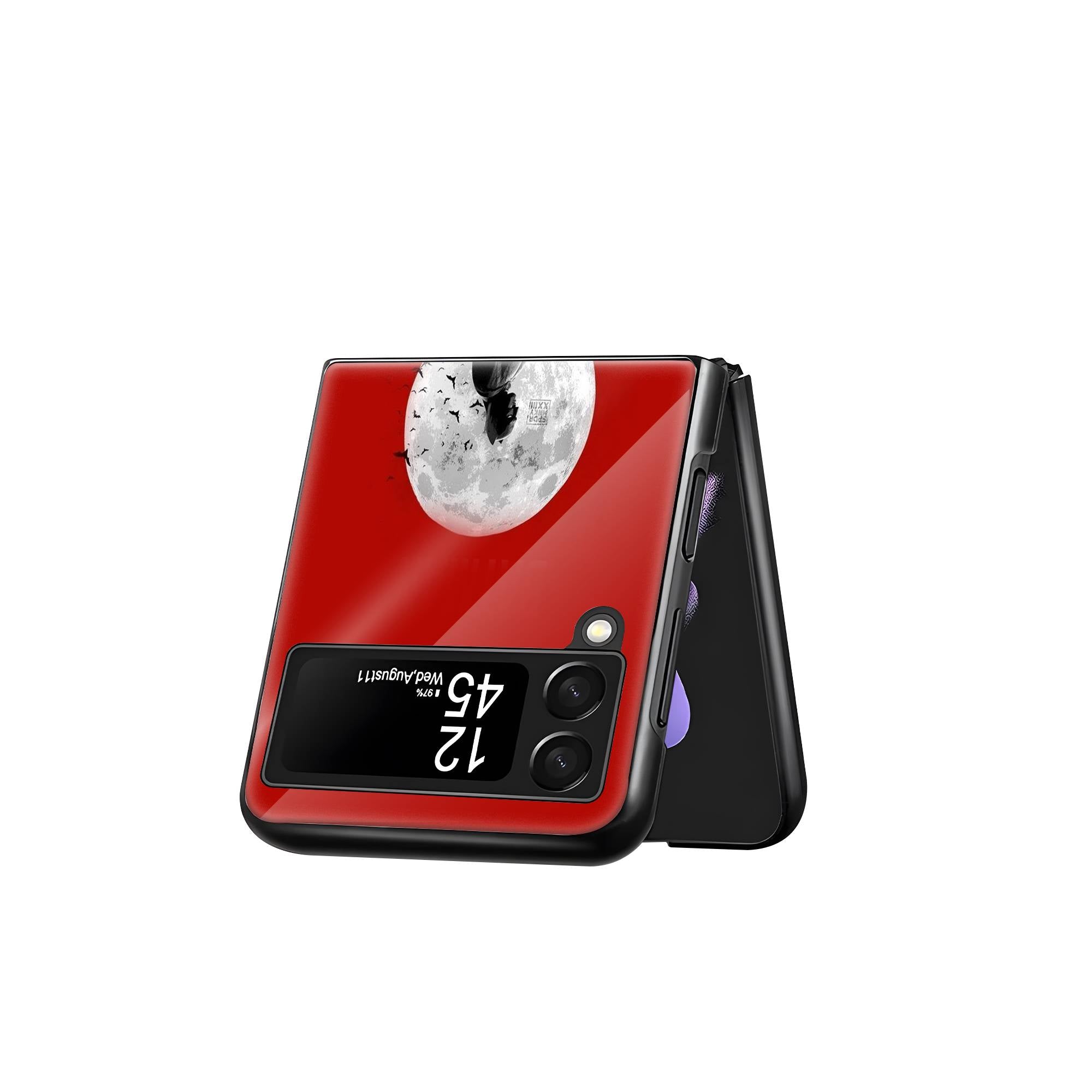 Gotham City Samsung Z Flip Glass Case image 2