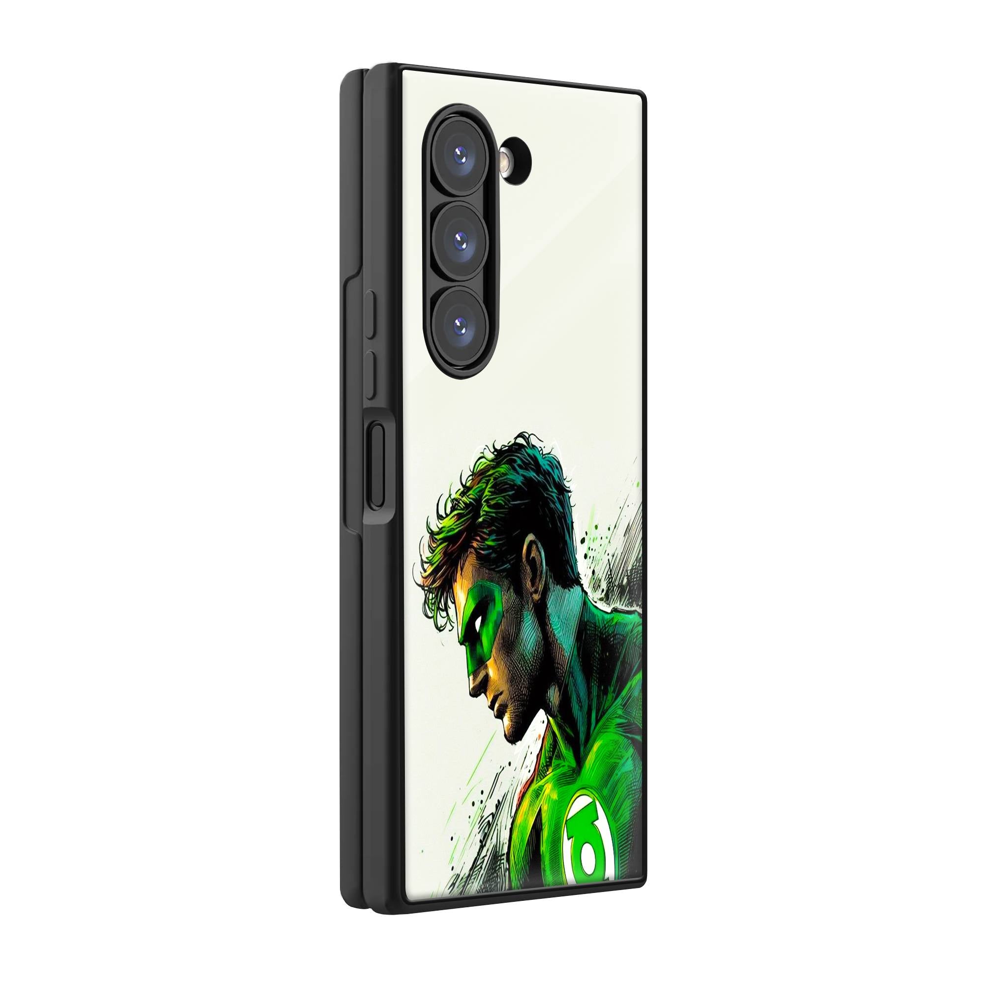 Superhero Samsung Z Fold Glass Case image 0