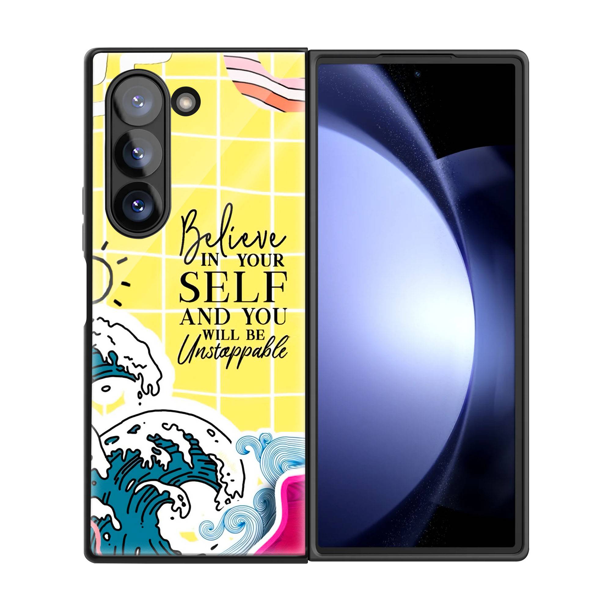 Unstoppable Samsung Z Fold Glass Case image 2