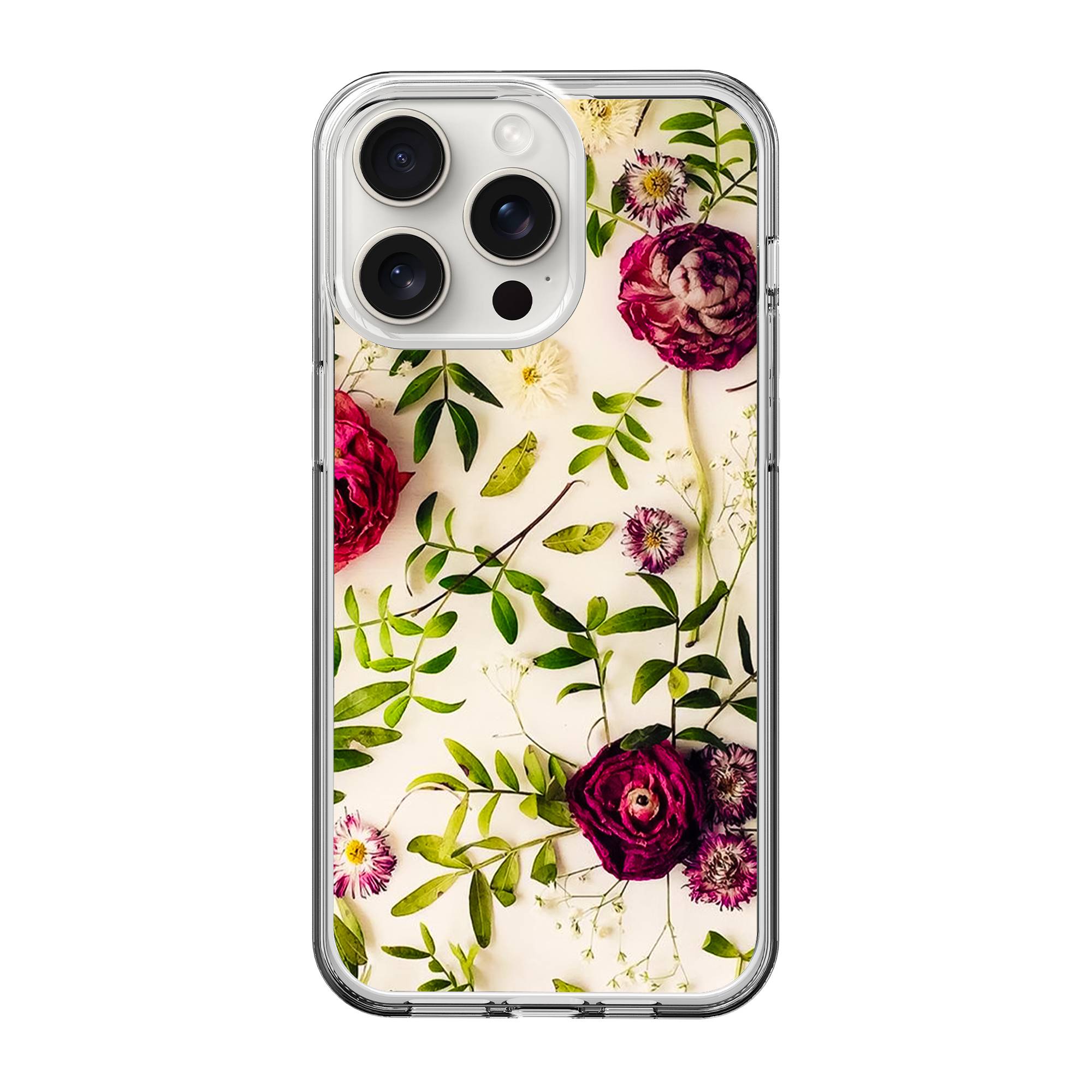 Dried Flowers Clear Case image 0