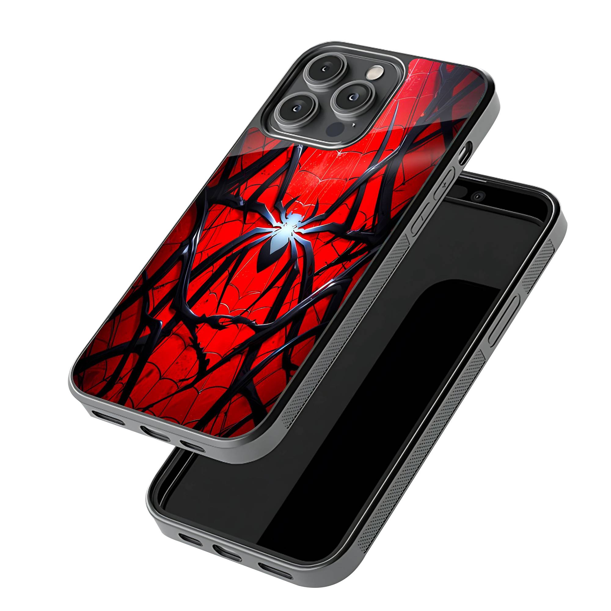 Spider-Man's Web Glass Case image 2