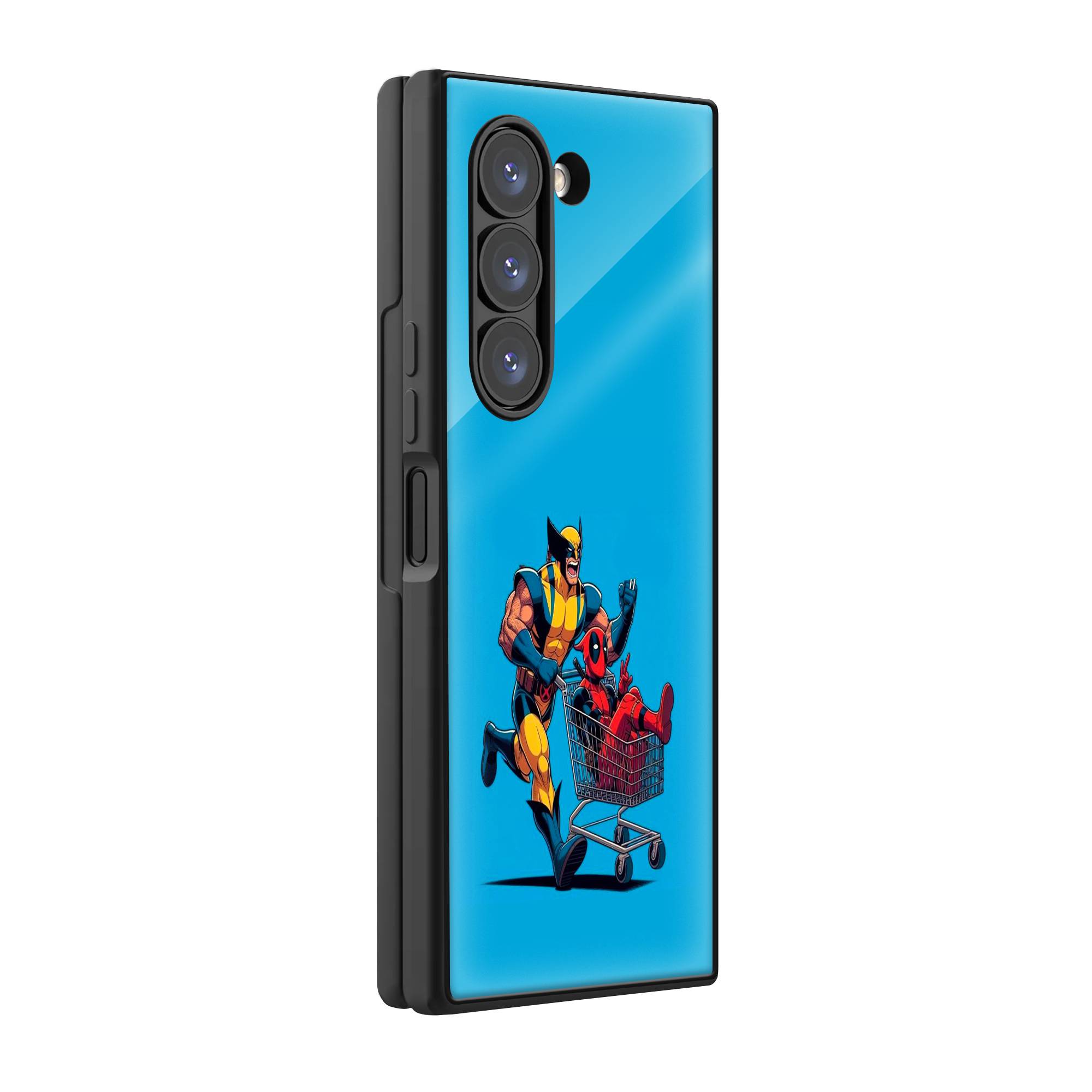 Marvel Samsung Z Fold Glass Case image 0