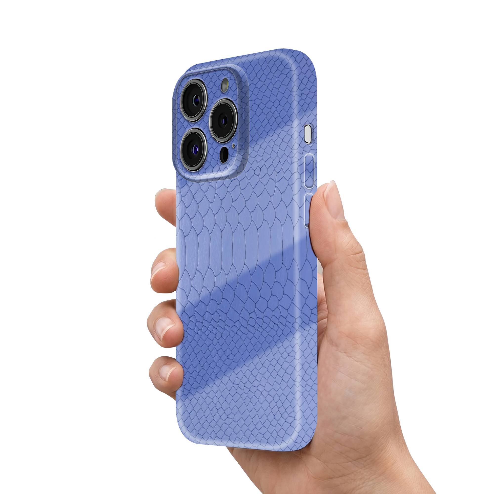 Sapphire Texture Glossy Hard Case