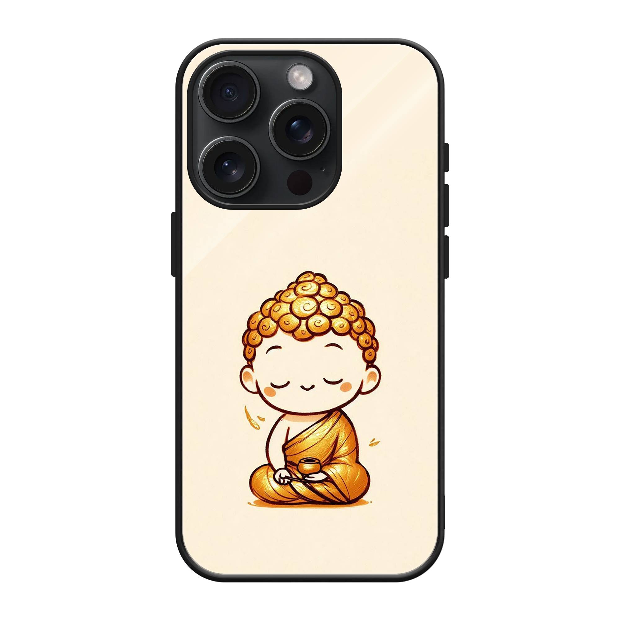 Chibi Buddha Glass Case image 0