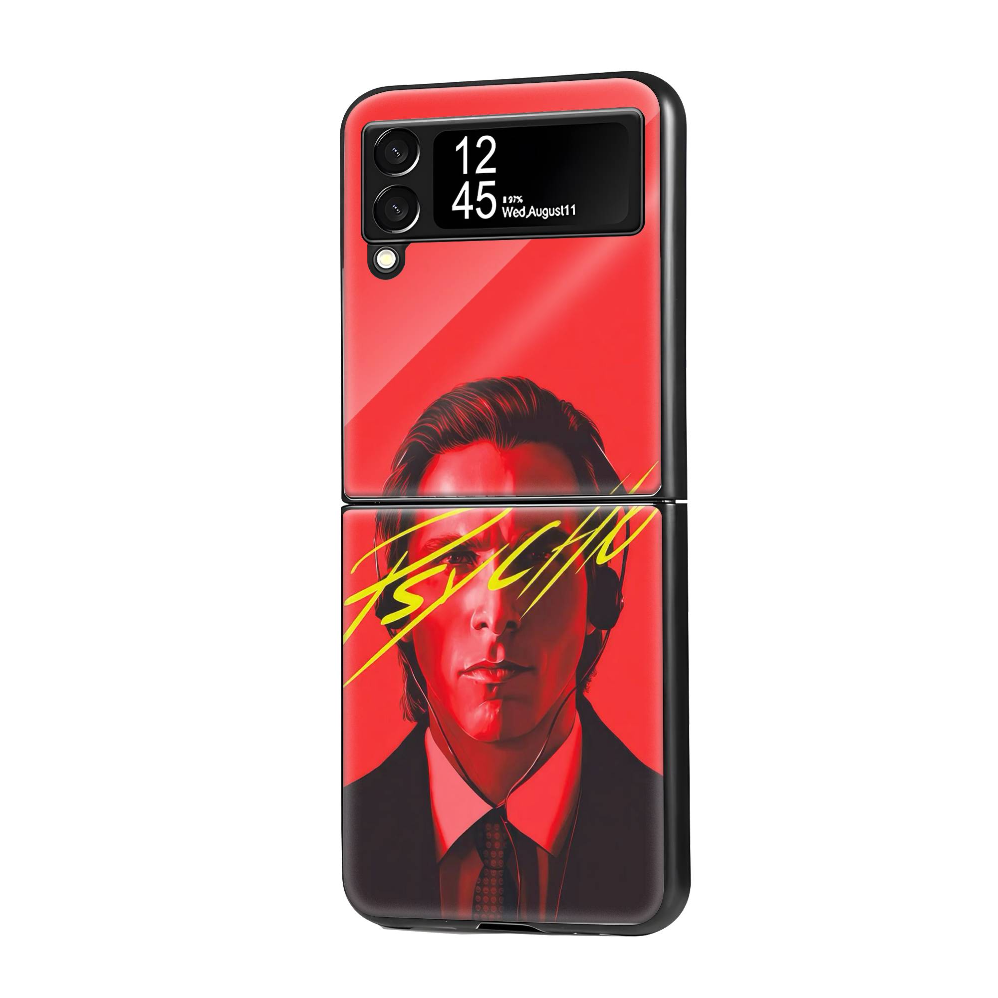 Psycho Samsung Z Flip Glass Case image 0