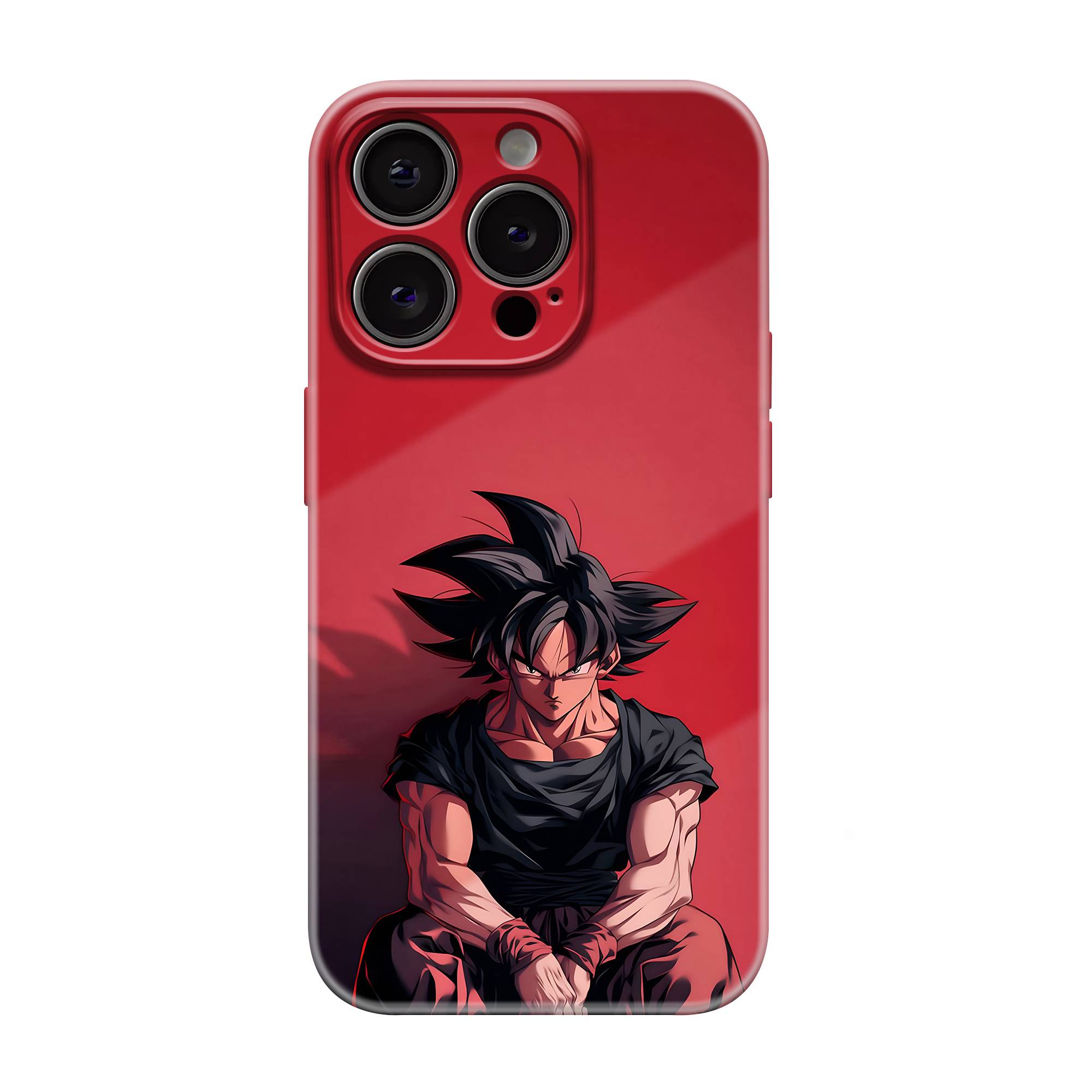 Scarlet Aura Goku Glossy Hard Case