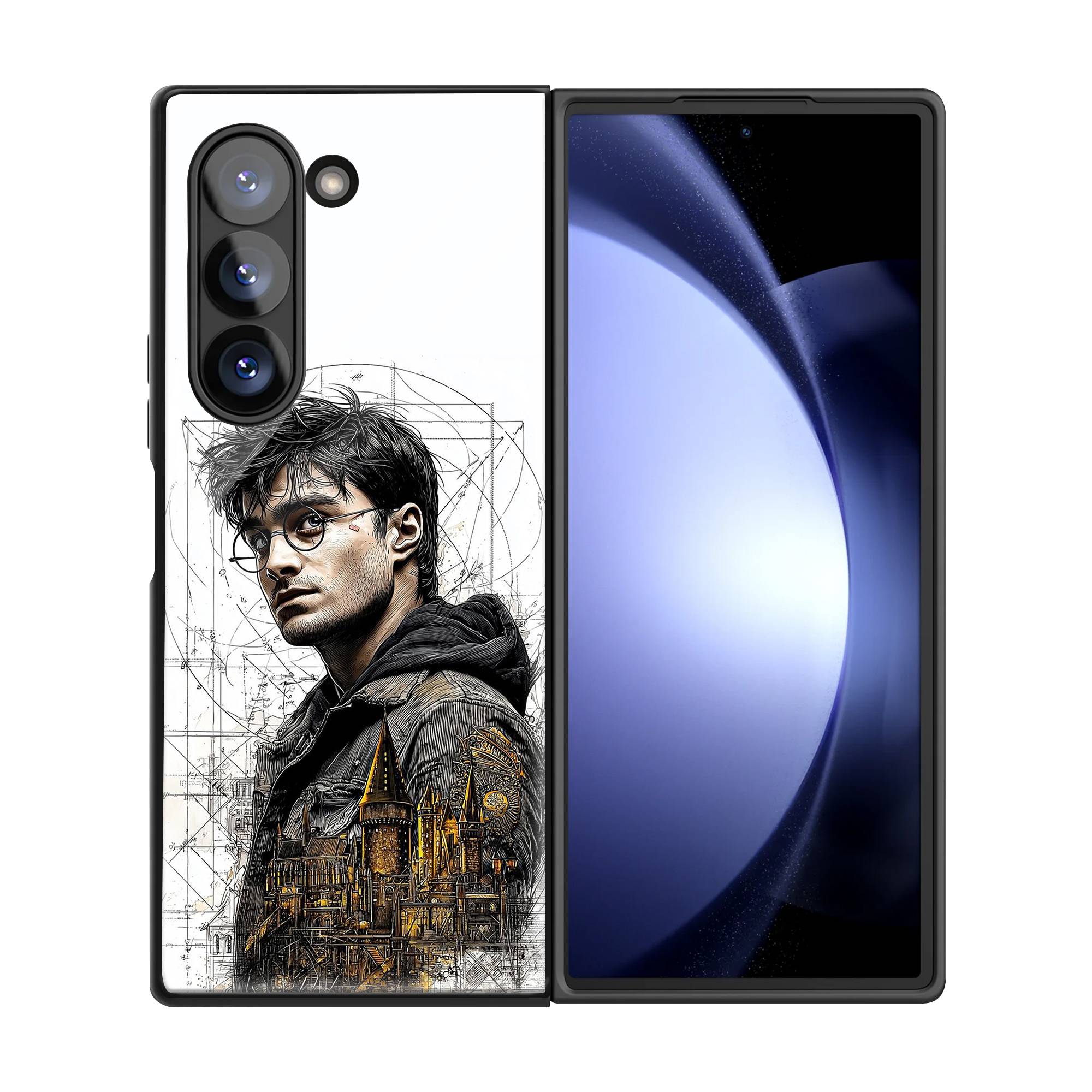 Potter's Plan Samsung Z Fold Glass Case image 2