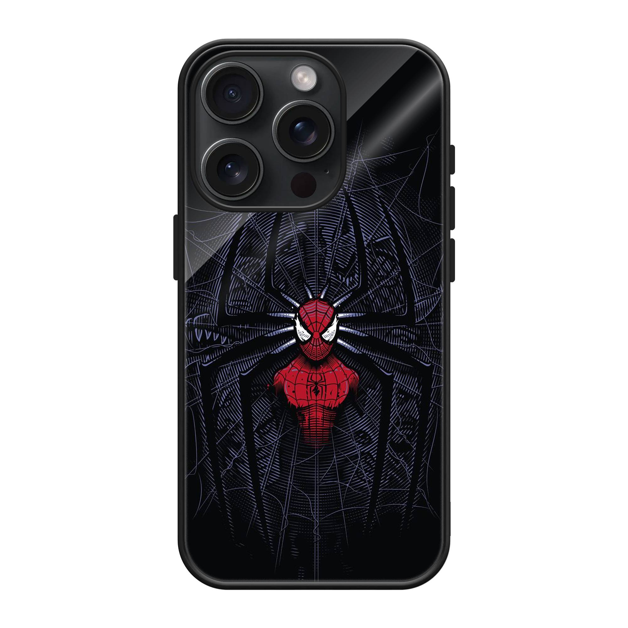 Dark Spider-Man Glass Case image 0