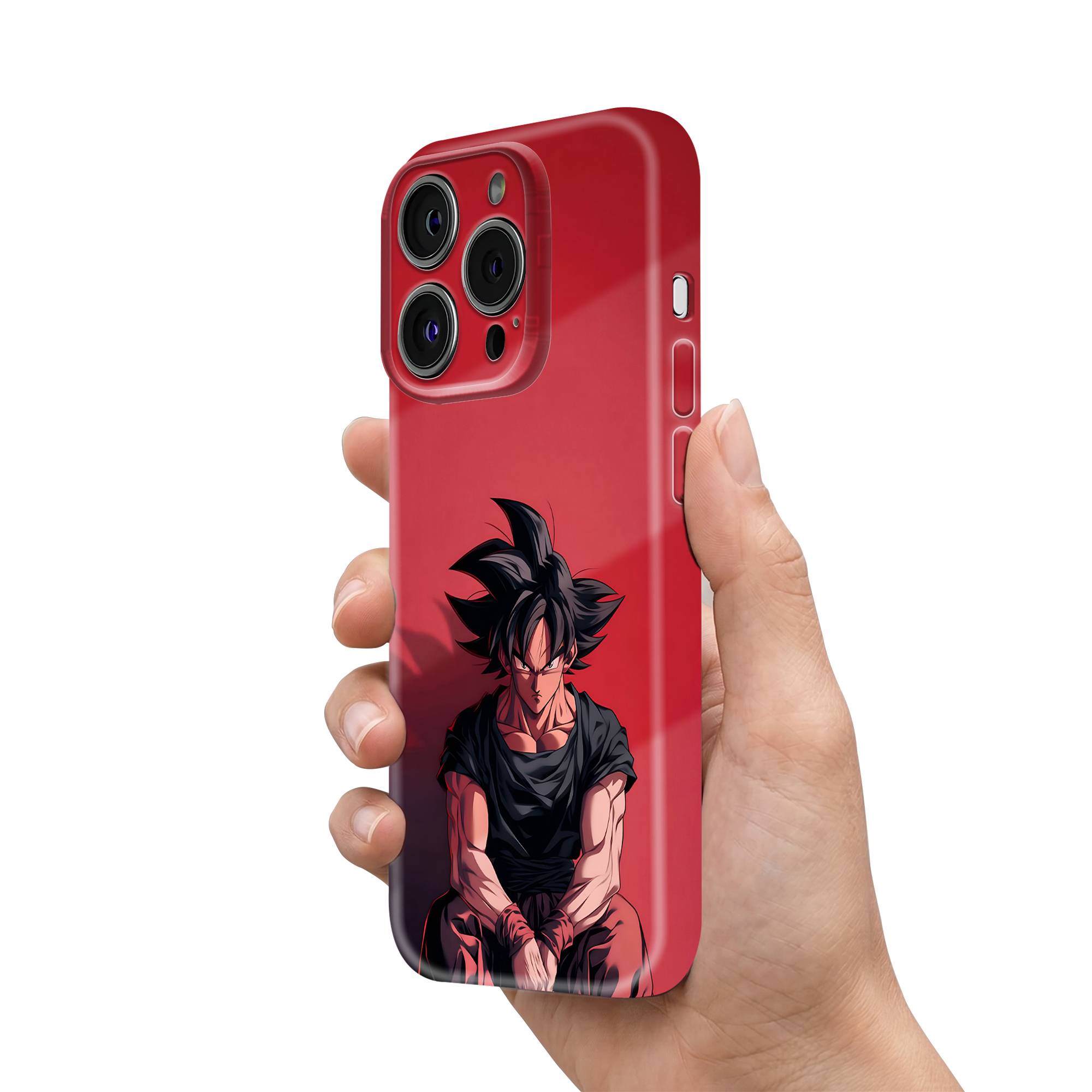 Scarlet Aura Goku Glossy Hard Case