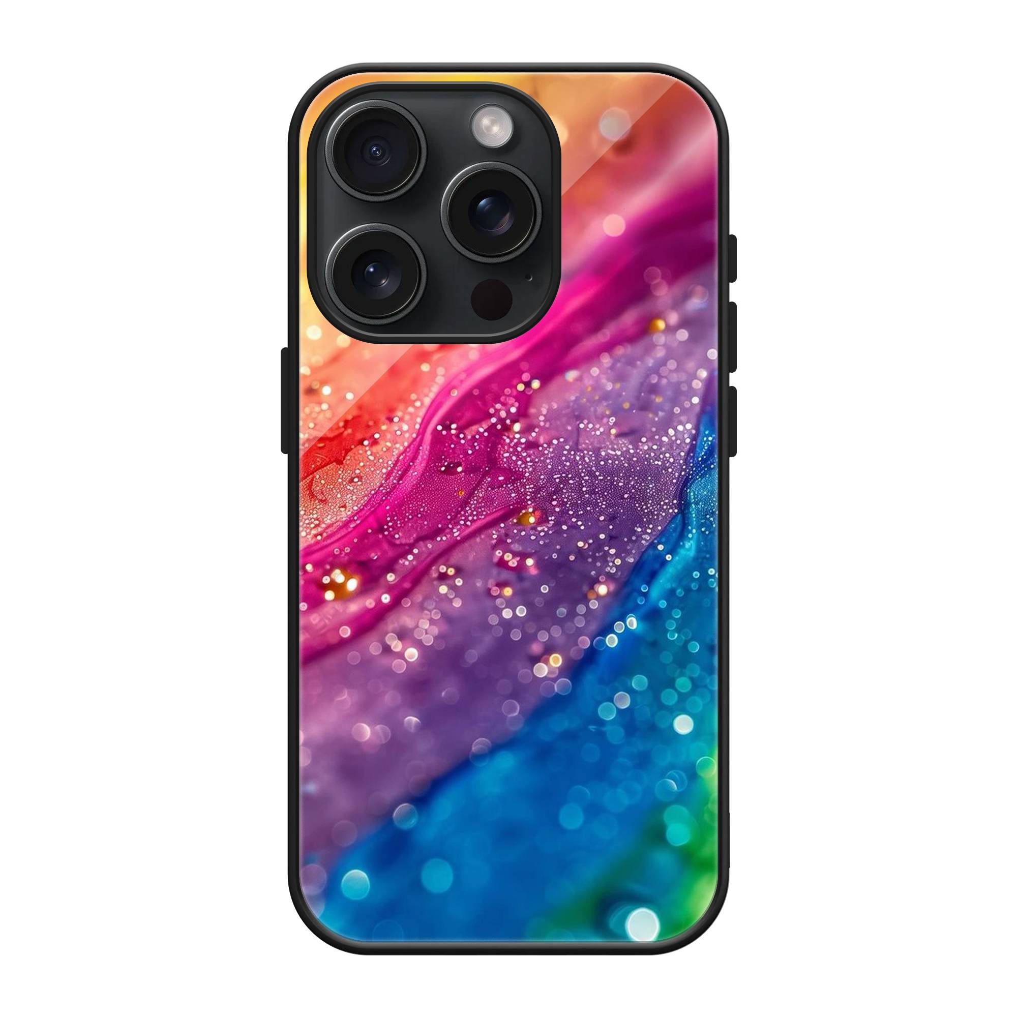 Bright Rainbow Glass Case image 0