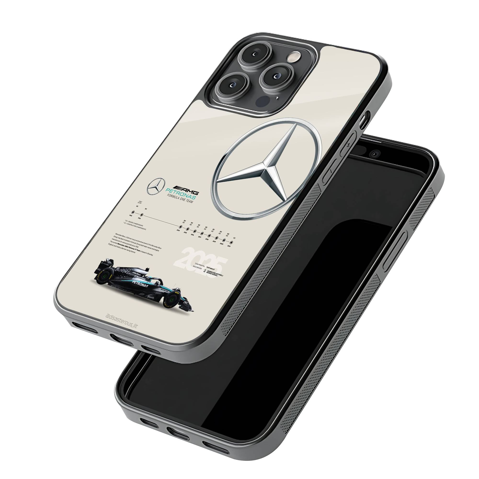 Mercedes F1 Glass Case image 2