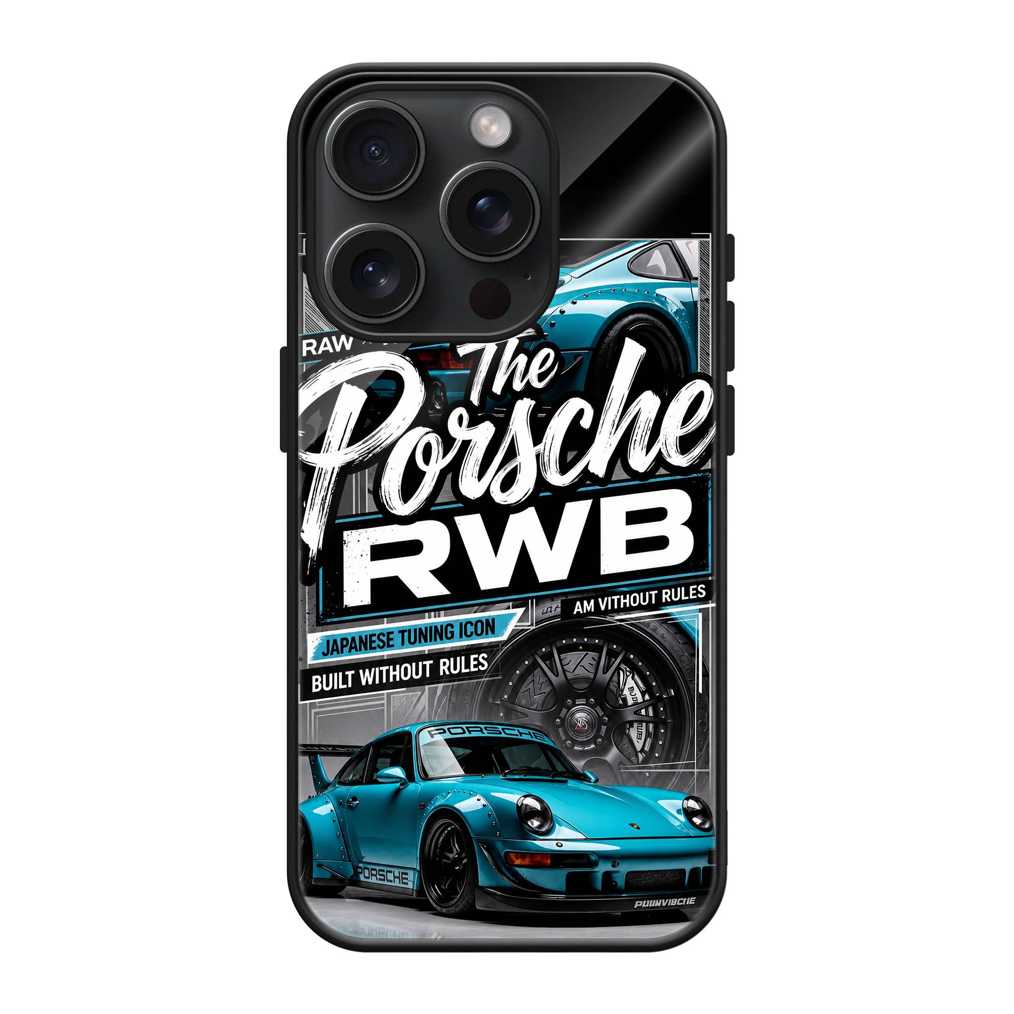 Porsche RWB Glass Case
