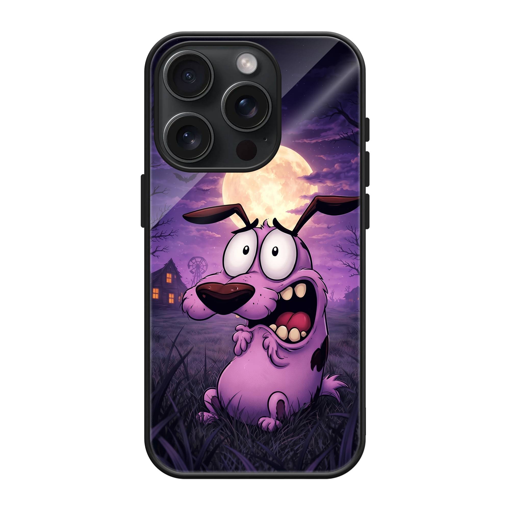 Purple Courage Glass Case