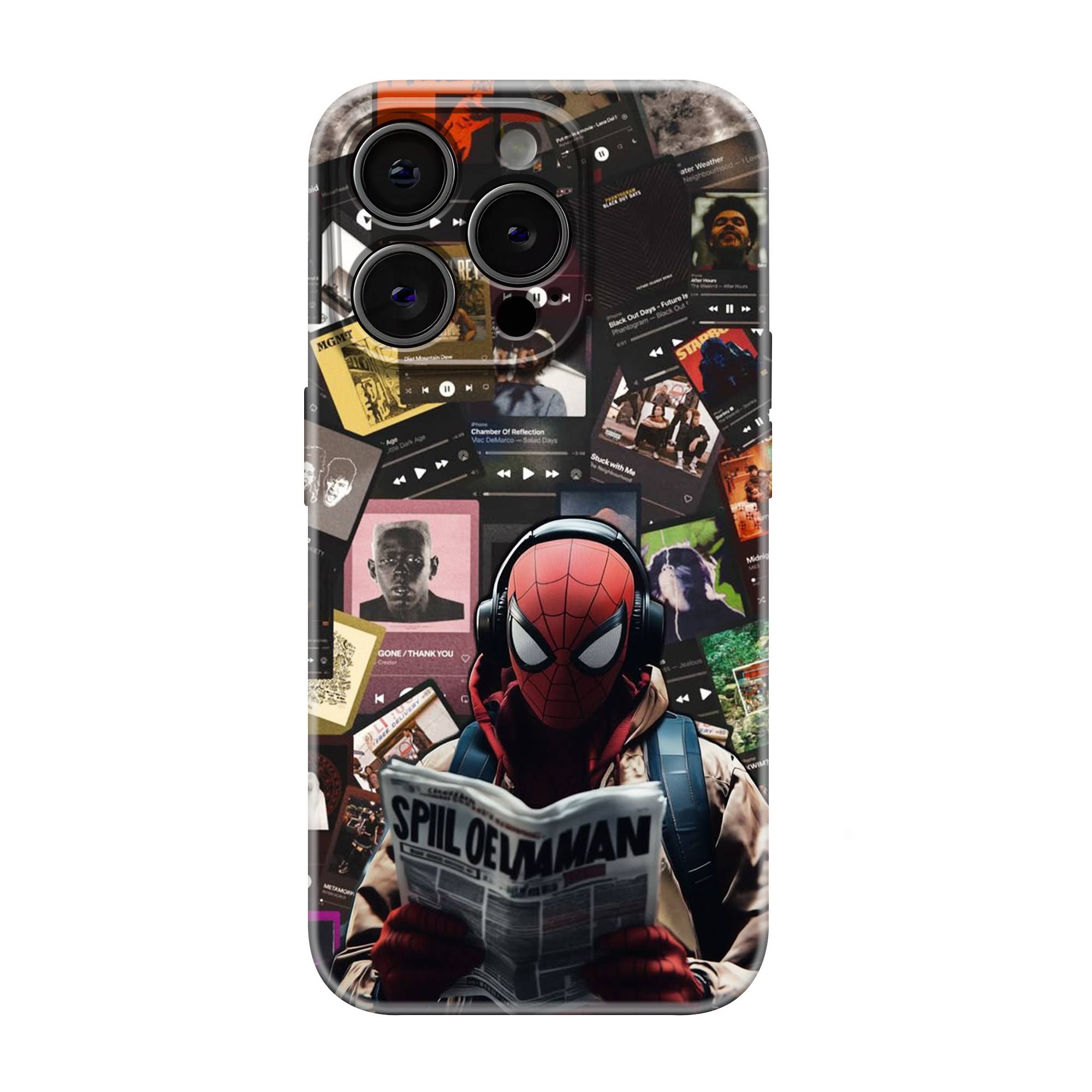 Spidey Soundscape Glossy Hard Case